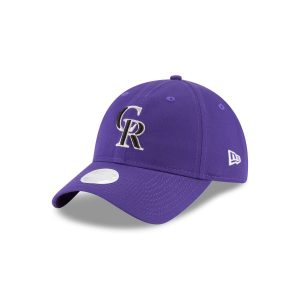 Colorado Rockies Women's Core Classic Purple 9TWENTY Adjustable Hat