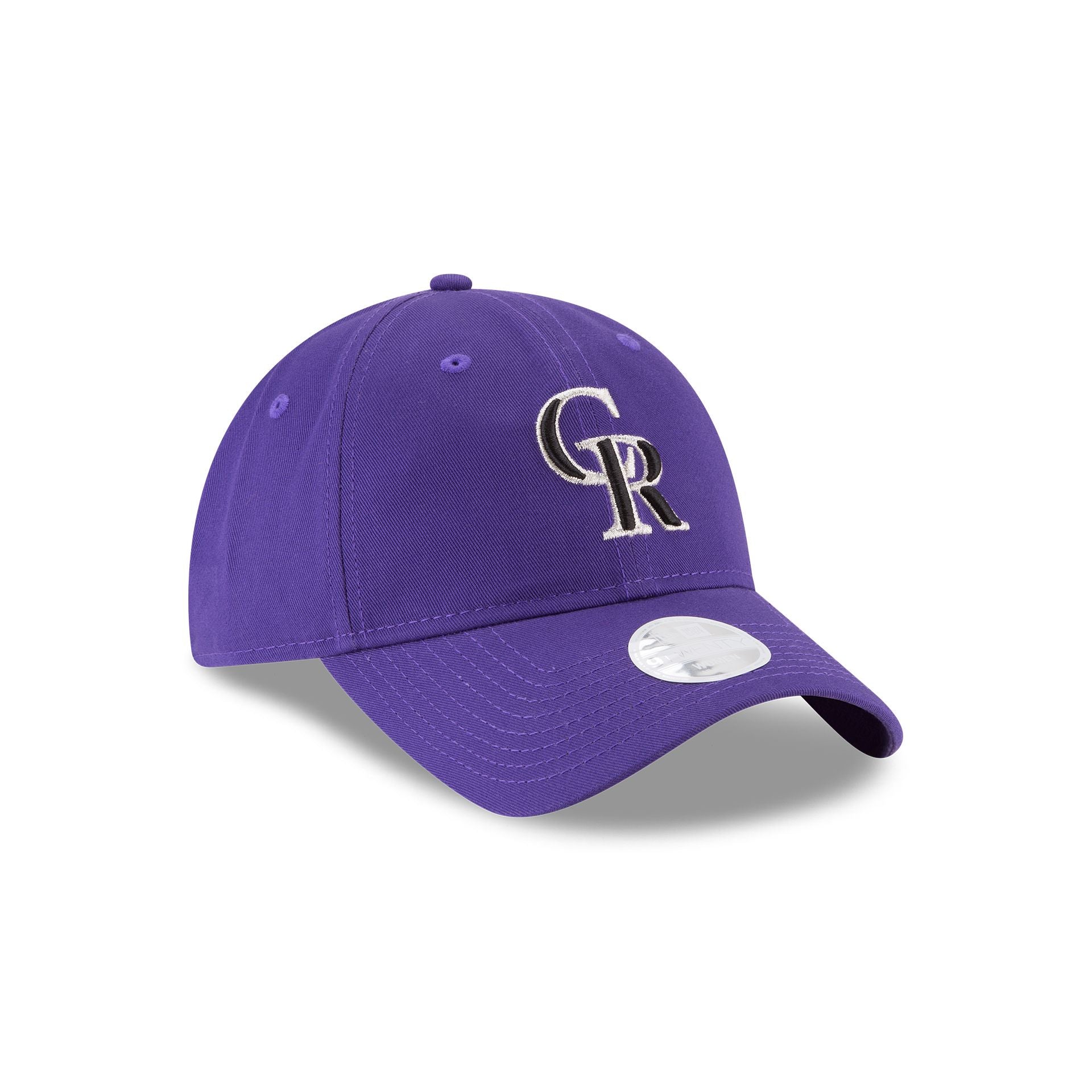 Colorado Rockies Women's Core Classic Purple 9TWENTY Adjustable Hat - Image 3
