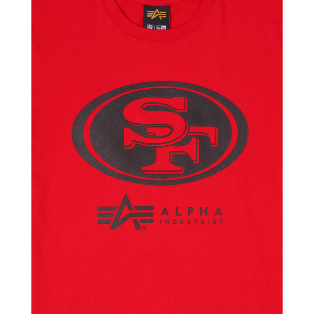 Alpha Industries X San Francisco 49ers T-Shirt - Image 3