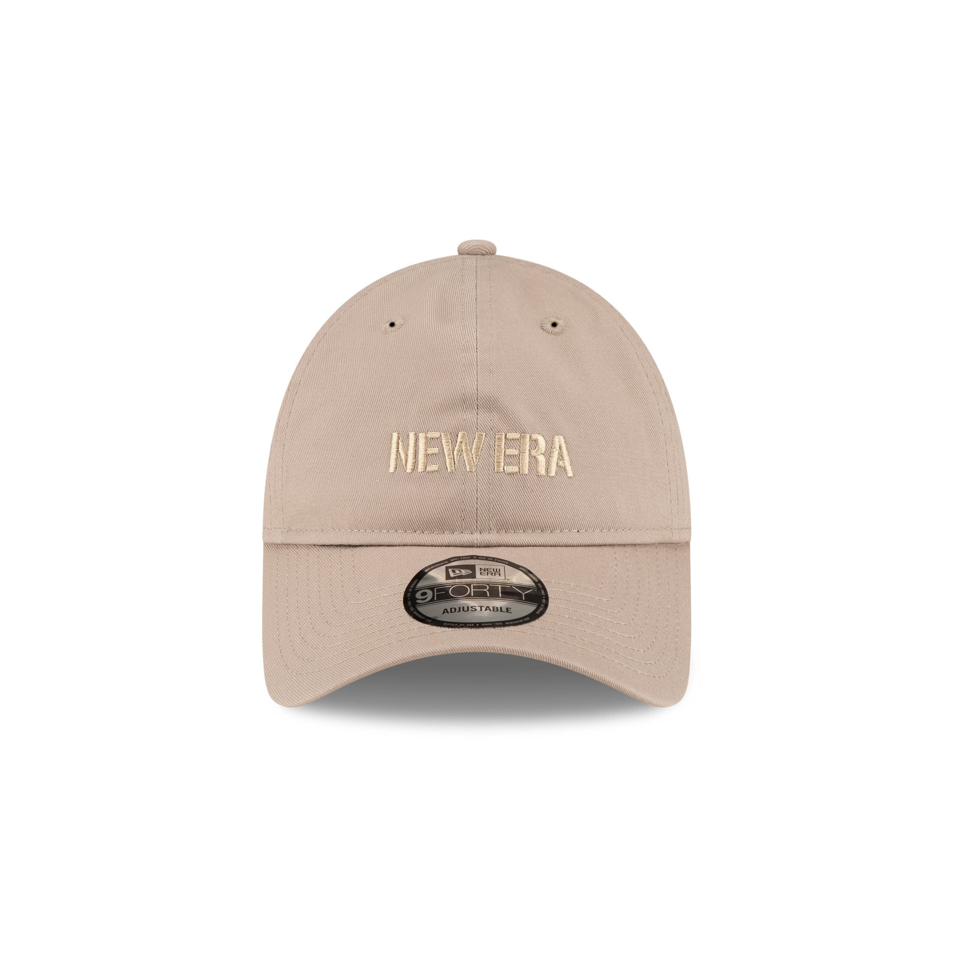 New Era Cap Metal Buckle Tan 9FORTY Unstructured Adjustable Hat - Image 2