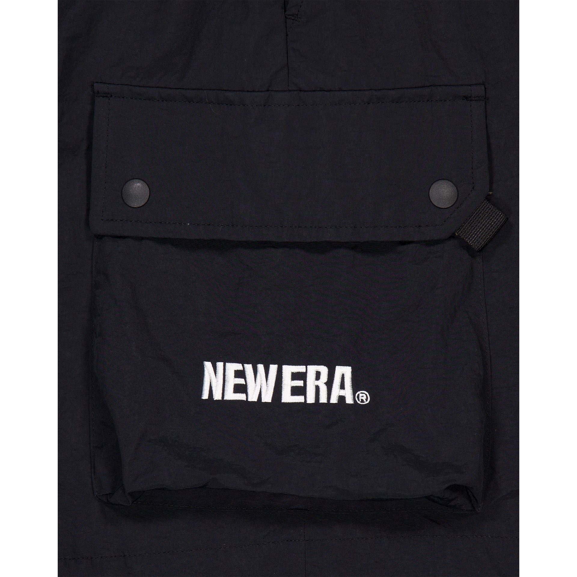 New Era Cap Black Outdoor Shorts - Image 4