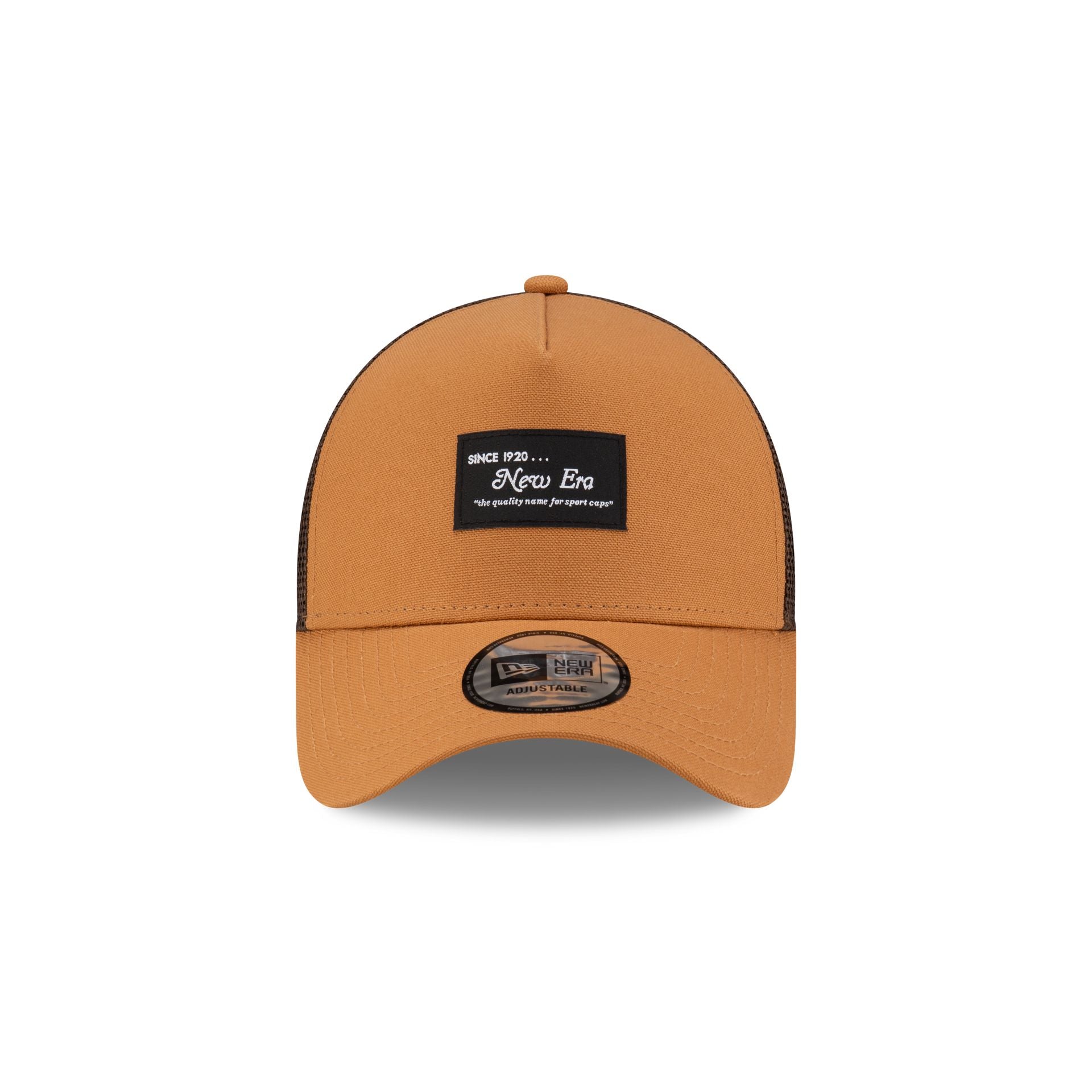 New Era Cap Brown Duck Canvas 9FORTY A-Frame Trucker - Image 2