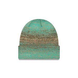 New Era Cap Gradation Green Cuff Knit Hat