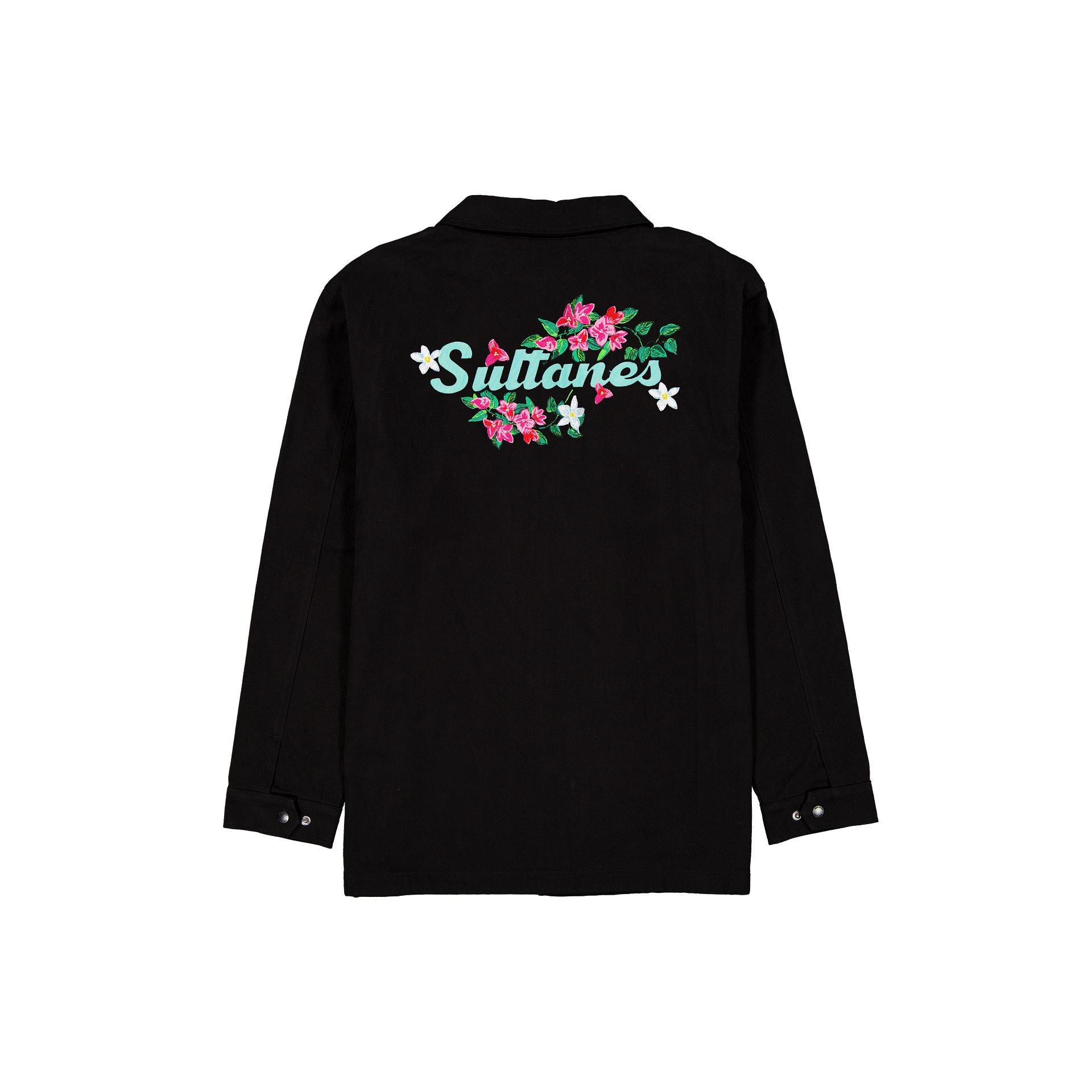 Sultanes de Monterrey Black Floral Jacket - Image 2