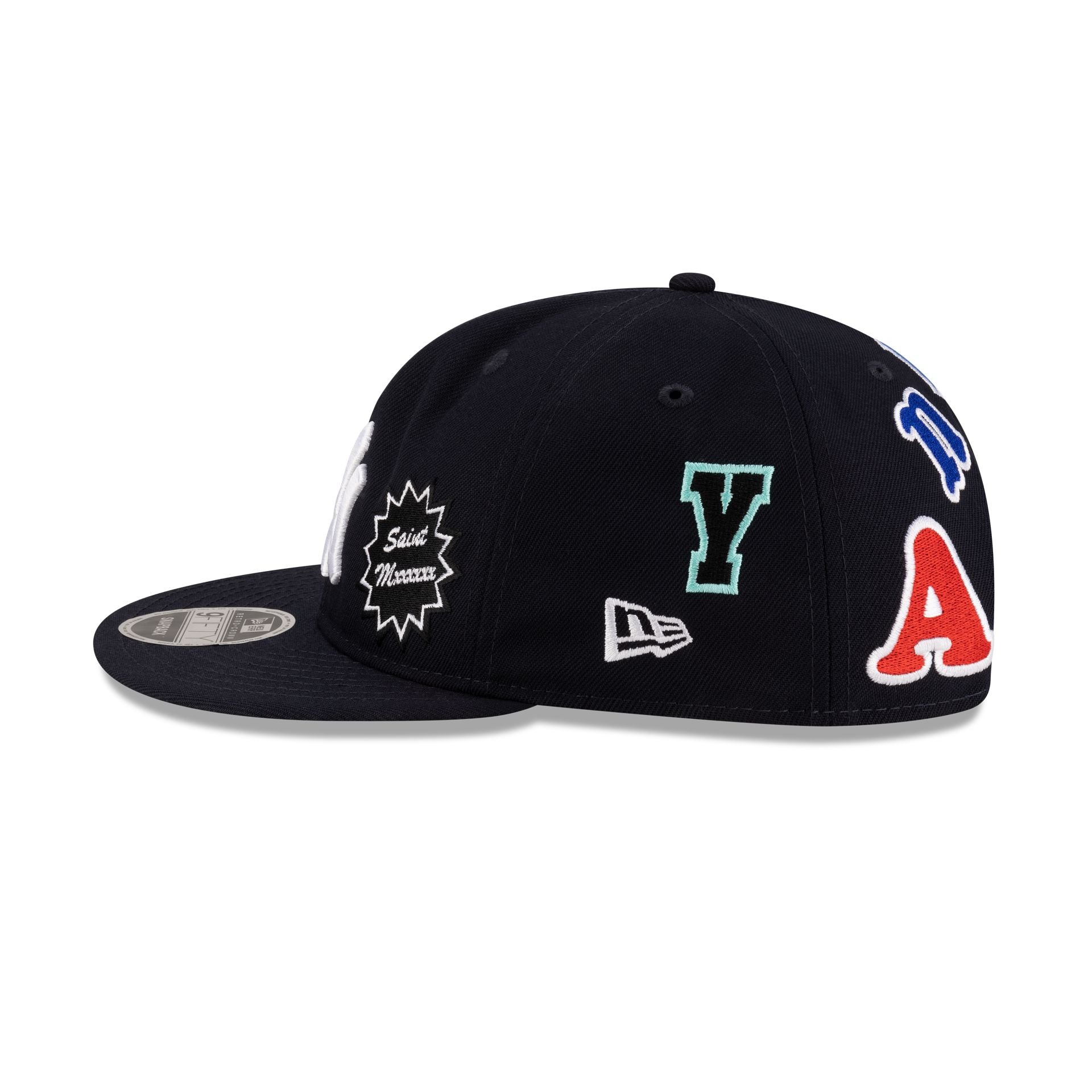 ©SAINT Mxxxxxx x New York Yankees Retro Crown 9FIFTY Snapback Hat - Image 4