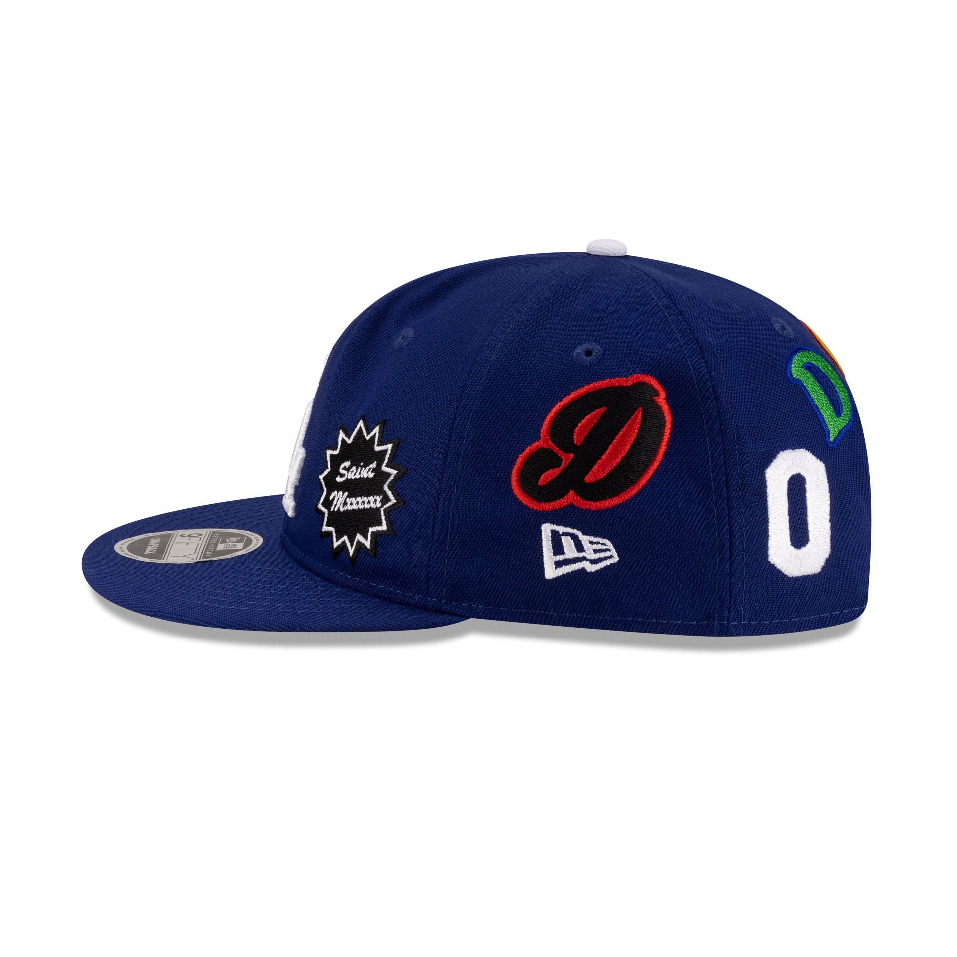 ©SAINT Mxxxxxx x Los Angeles Dodgers Retro Crown 9FIFTY Snapback Hat - Image 4
