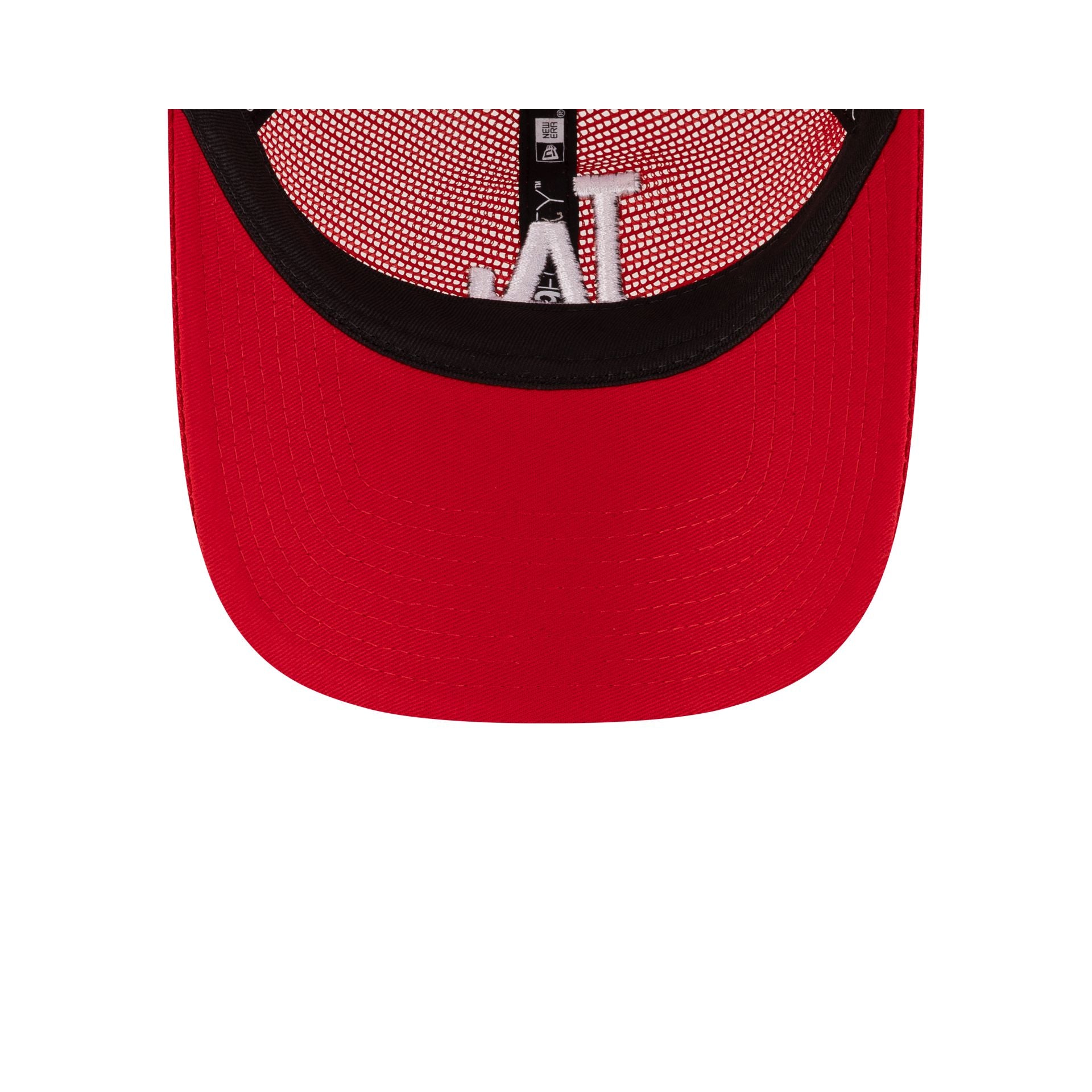 Los Angeles Dodgers Red Mesh 9FORTY Snapback Hat - Image 7