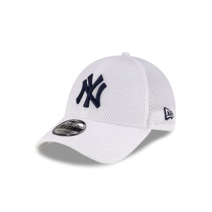 New York Yankees Air Mesh White 9FORTY Strapback Hat