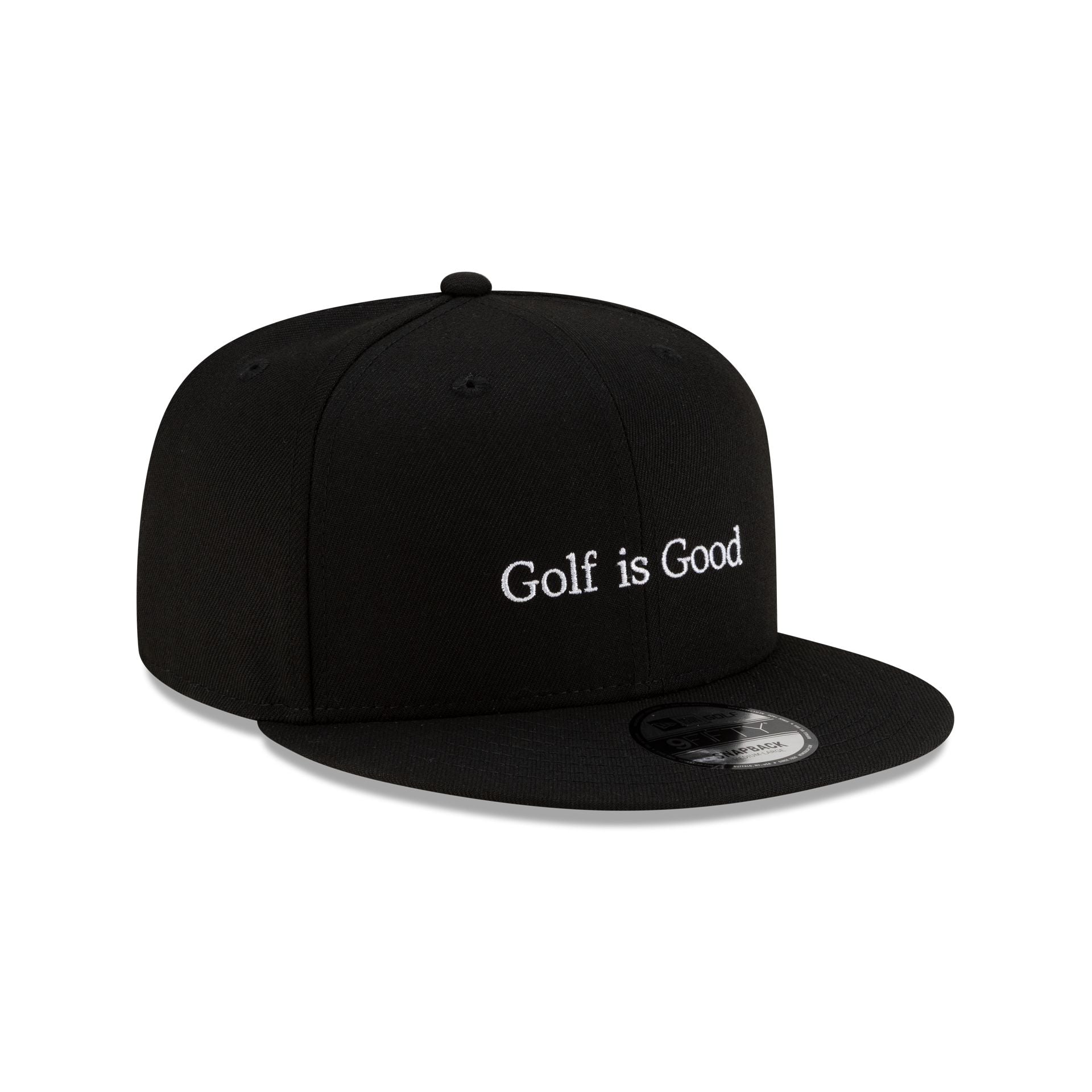New Era Cap Golf is Good Black 9FIFTY Snapback Hat - Image 3