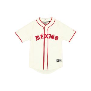 Born x Raised x Diablos Rojos del México Chrome White Jersey