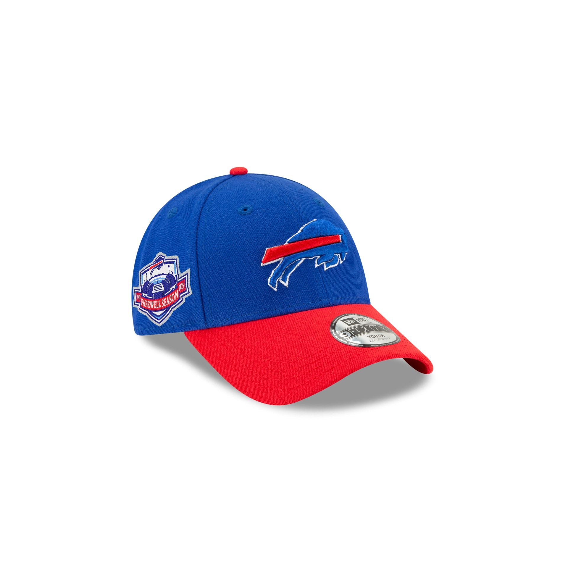 Buffalo Bills Stadium Farewell Season Kids 9FORTY Adjustable Hat