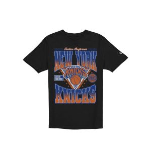 New York Knicks 2025 NBA Playoff Black T-Shirt