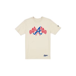Atlanta Braves Speedway Classic White T-Shirt