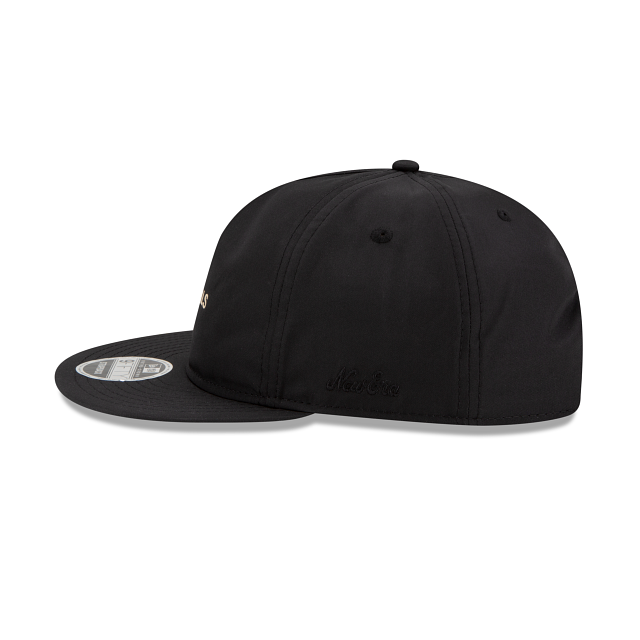 Fear Of God Essentials Retro Crown Black 9FIFTY Strapback Hat - Image 4