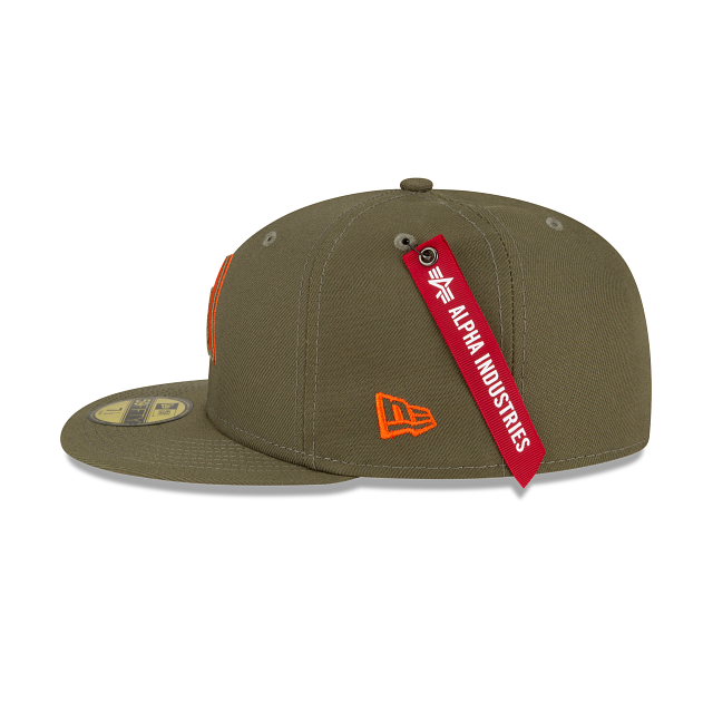 Alpha Industries X Arizona Diamondbacks Green 59FIFTY Fitted Hat - Image 4