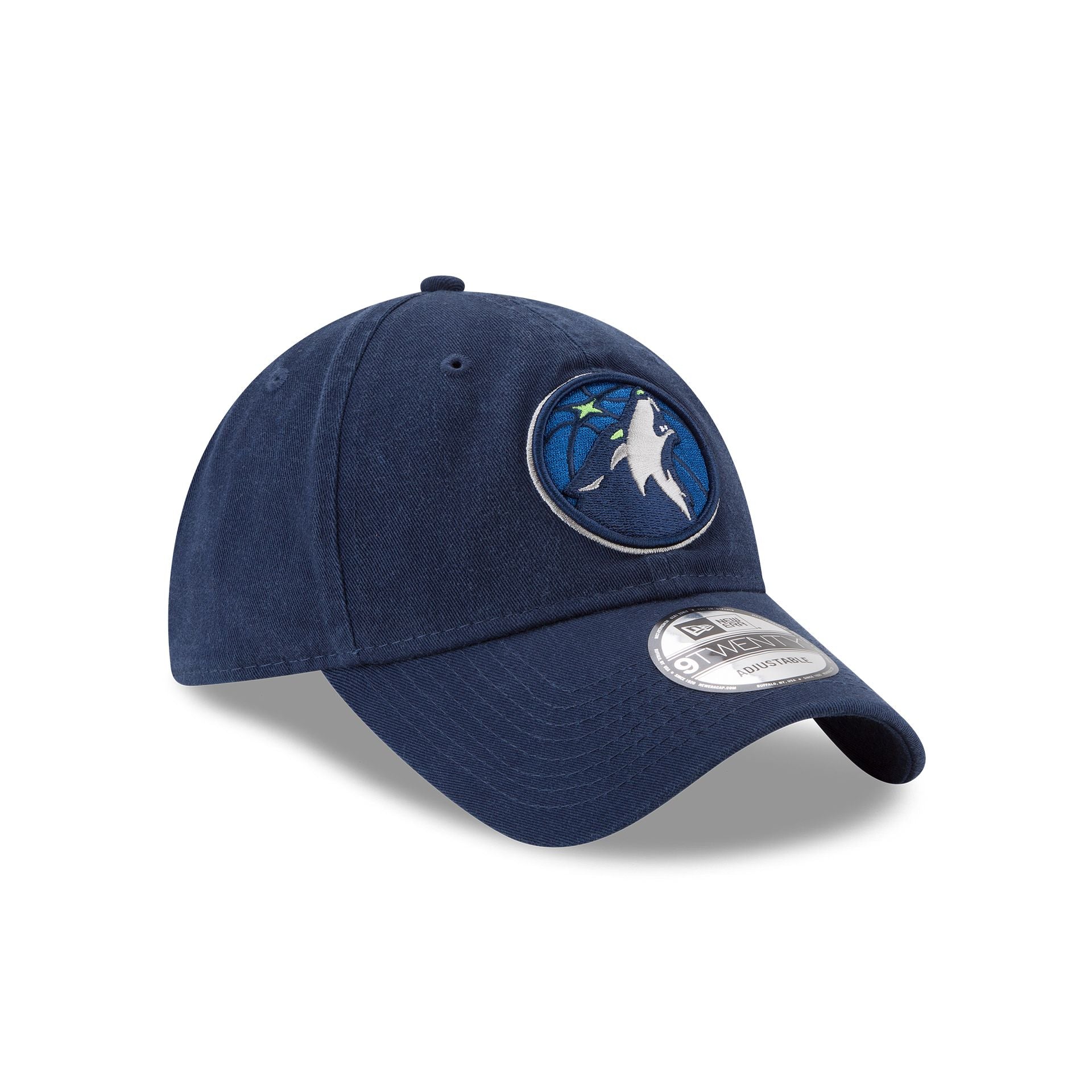 Minnesota Timberwolves Core Classic Blue 9TWENTY Adjustable Hat - Image 3