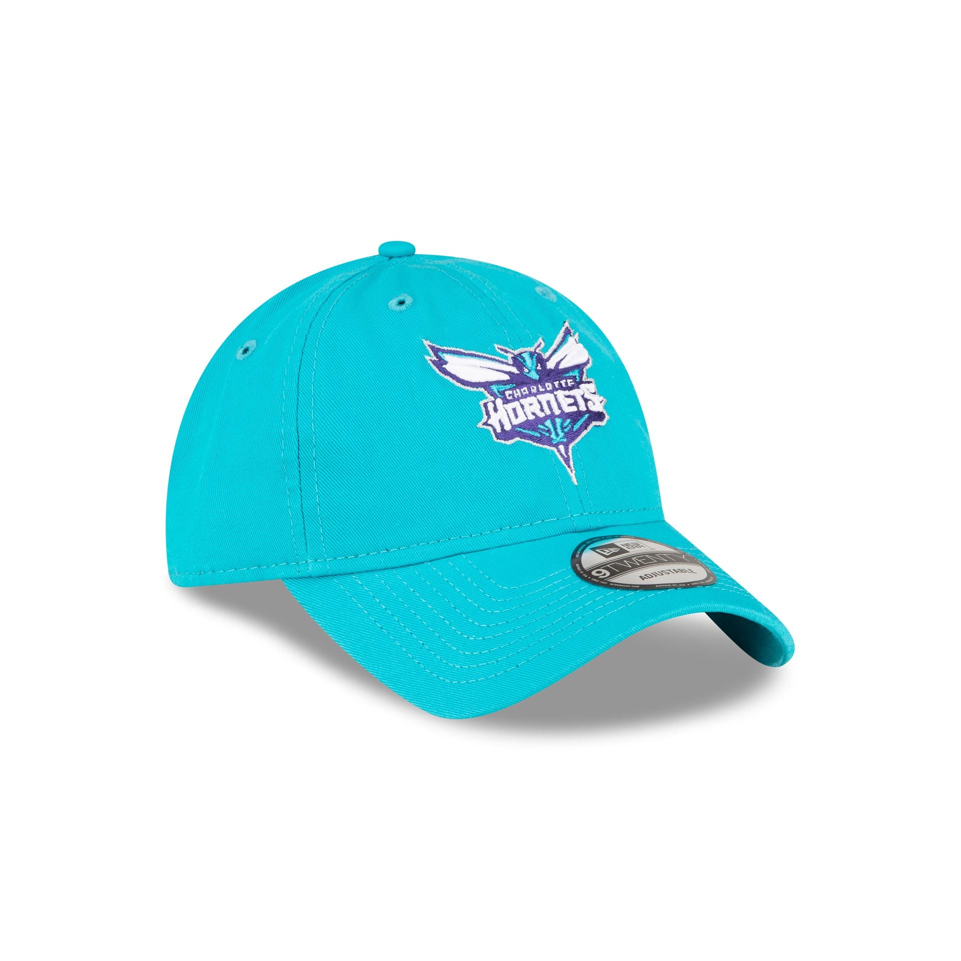 Charlotte Hornets Core Classic Blue 9TWENTY Adjustable Hat - Image 3