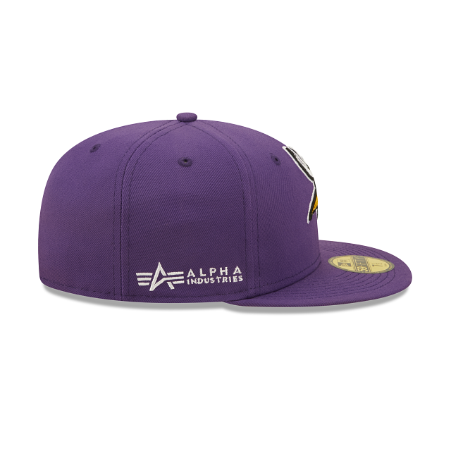 Alpha Industries X Minnesota Vikings 59FIFTY Fitted Hat - Image 5