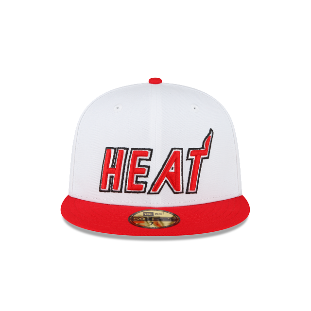 Miami Heat Classic Edition 59FIFTY Fitted Hat - Image 2