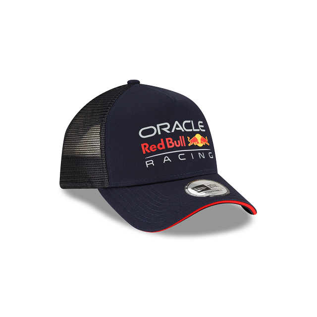 Oracle Red Bull Racing Essential Blue A-Frame Trucker Hat - Image 3