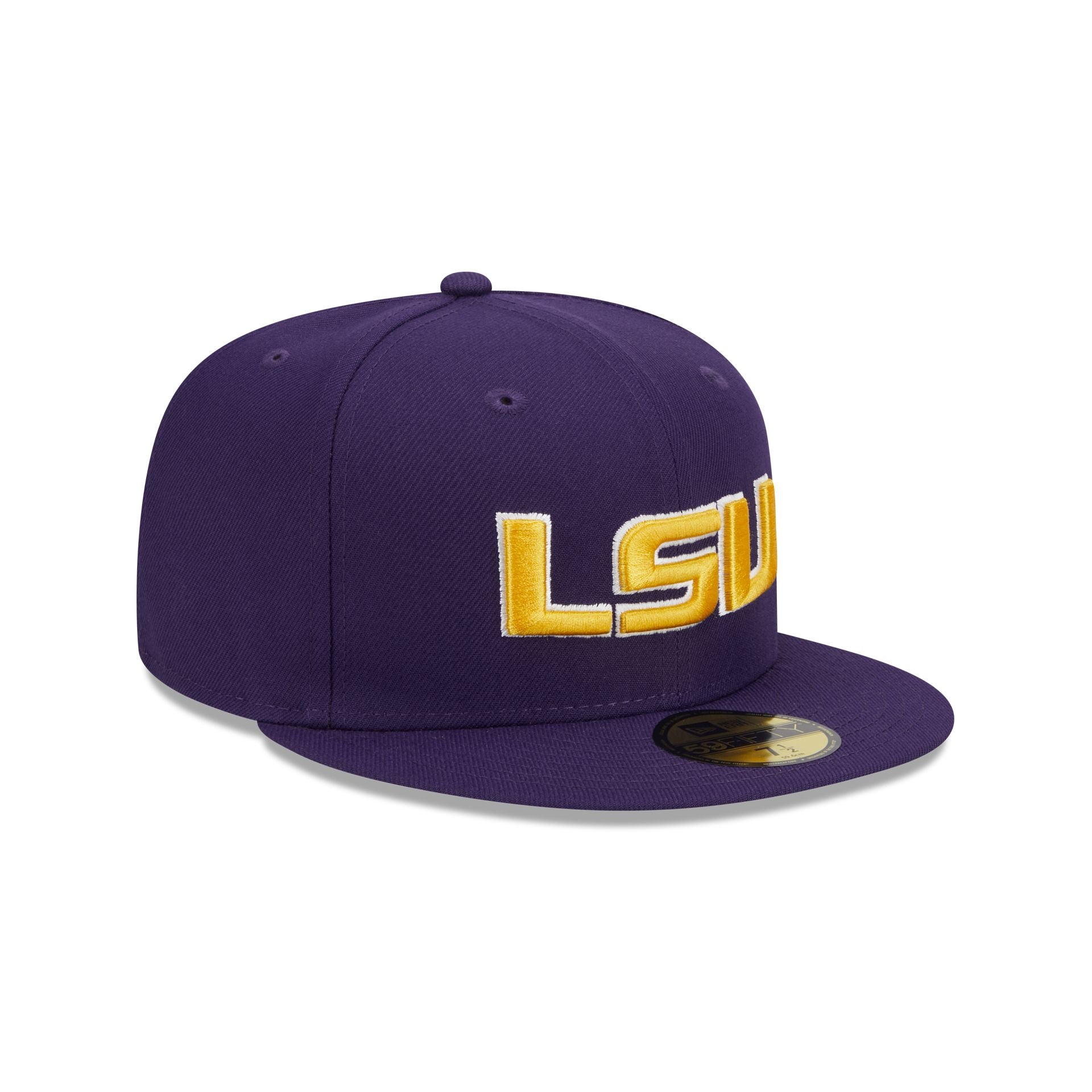 LSU Tigers Purple 59FIFTY Fitted Hat - Image 3