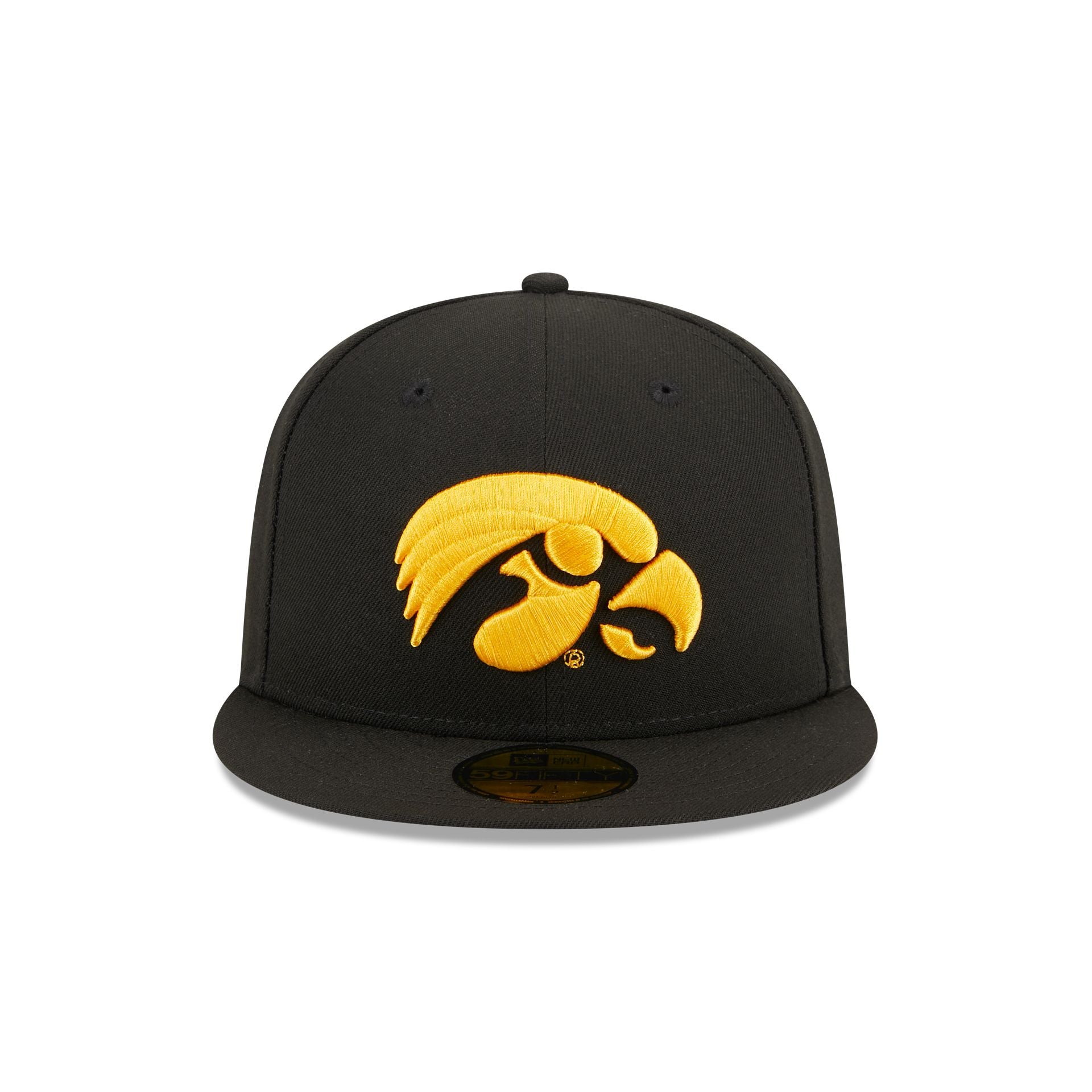 Iowa Hawkeyes Black 59FIFTY Fitted Hat - Image 2