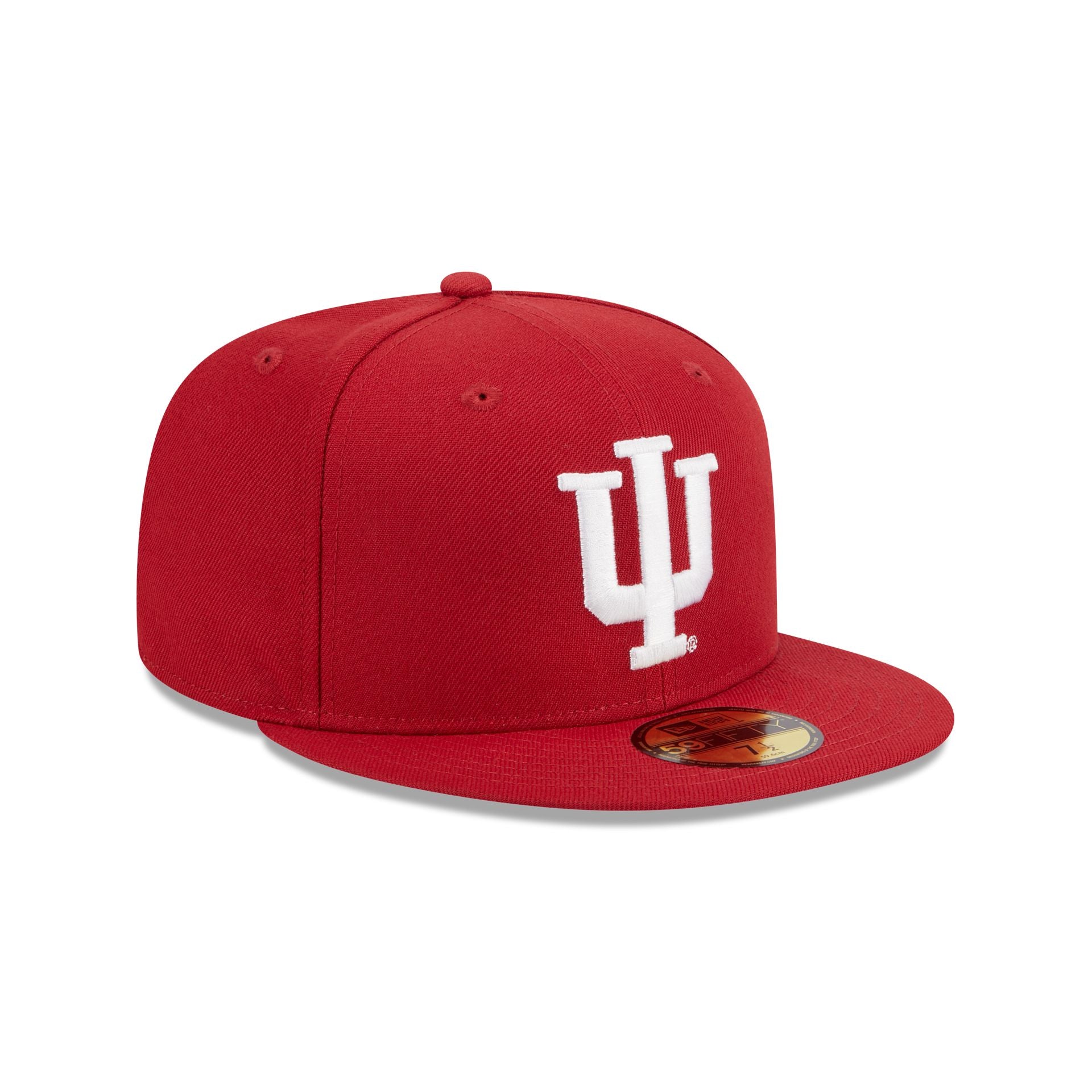 Indiana Hoosiers Red 59FIFTY Fitted Hat - Image 3