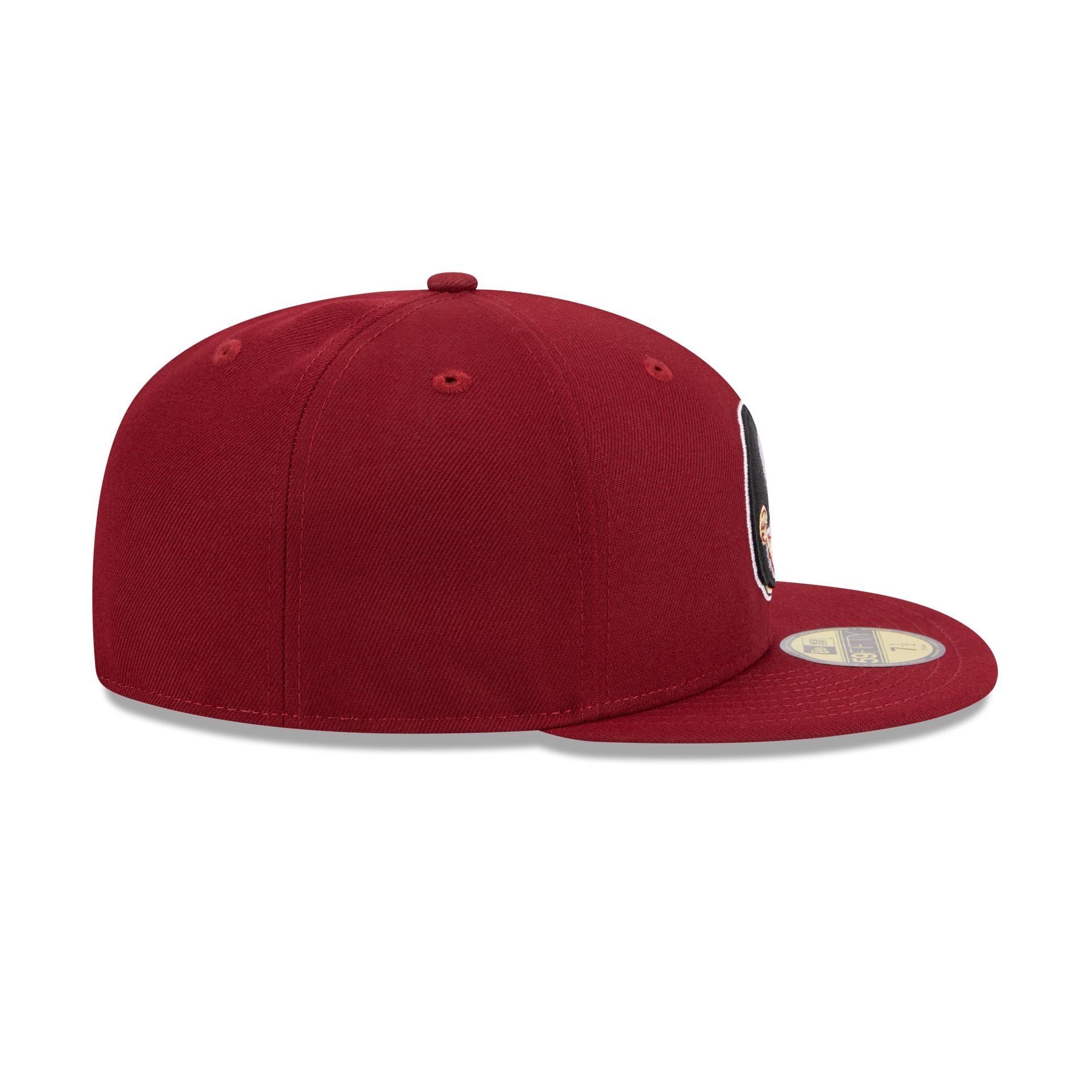 Florida State Seminoles Garnet 59FIFTY Fitted Hat - Image 5