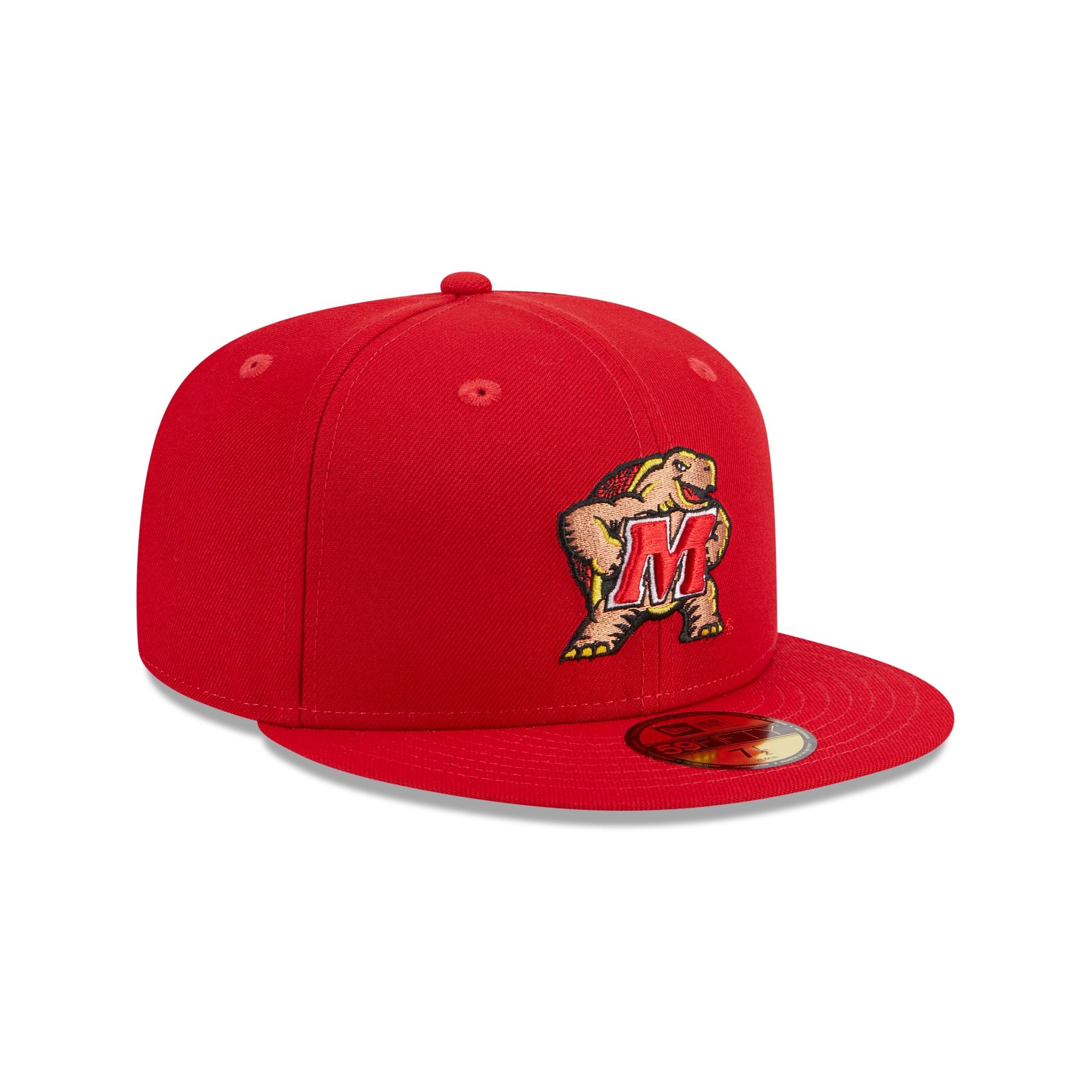 Maryland Terrapins Red 59FIFTY Fitted Hat - Image 3