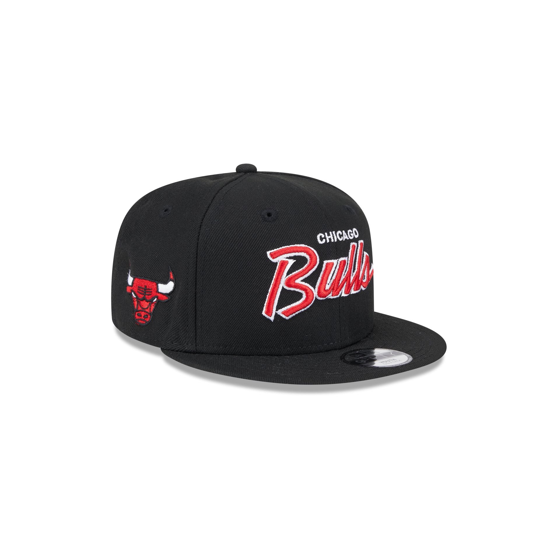 Chicago Bulls Script Kids 9FIFTY Snapback Hat