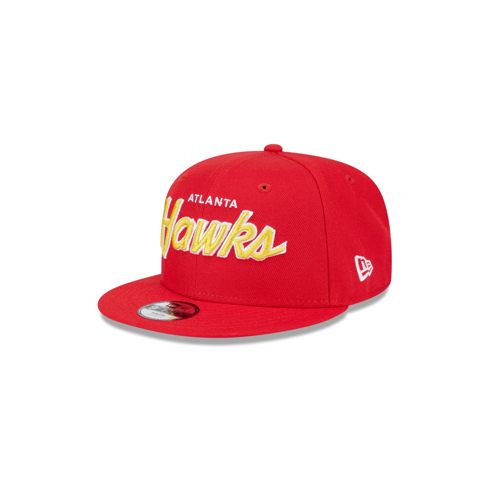 Atlanta Hawks Script Kids 9FIFTY Snapback Hat - Image 3