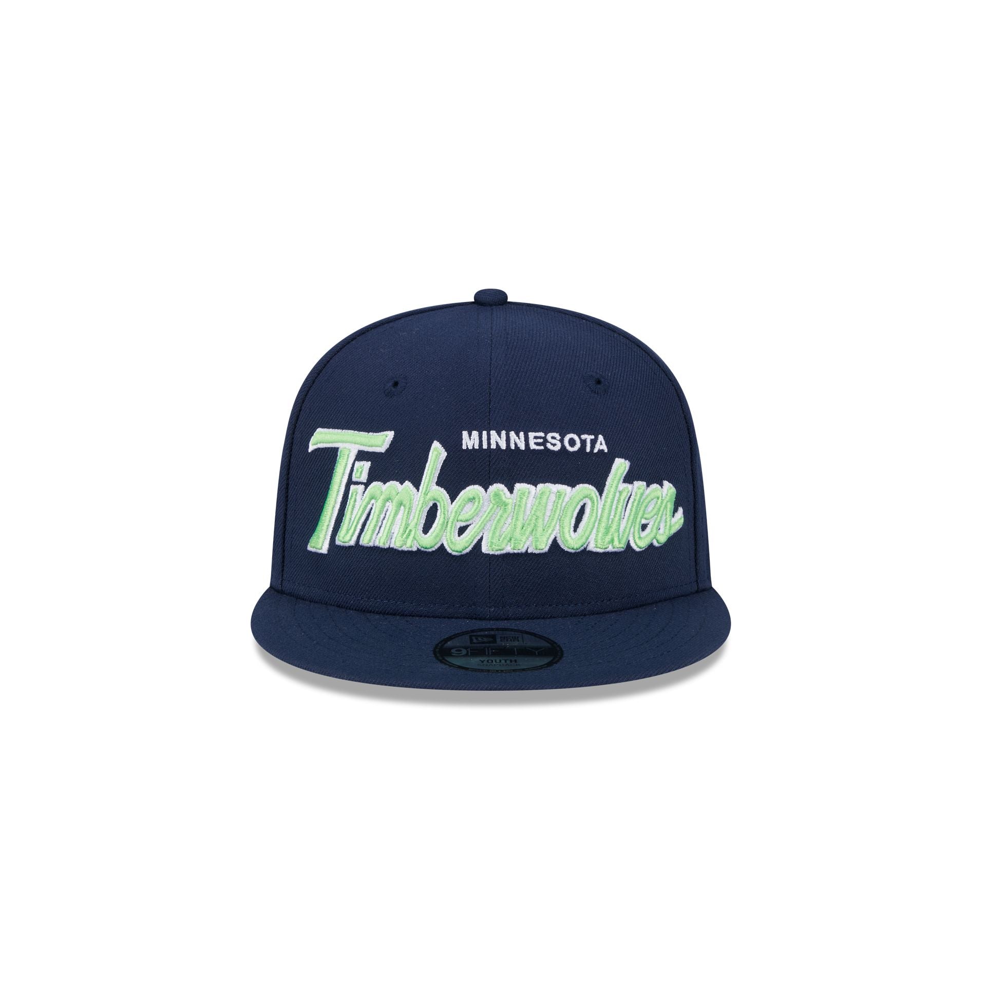 Minnesota Timberwolves Script Kids 9FIFTY Snapback Hat - Image 2