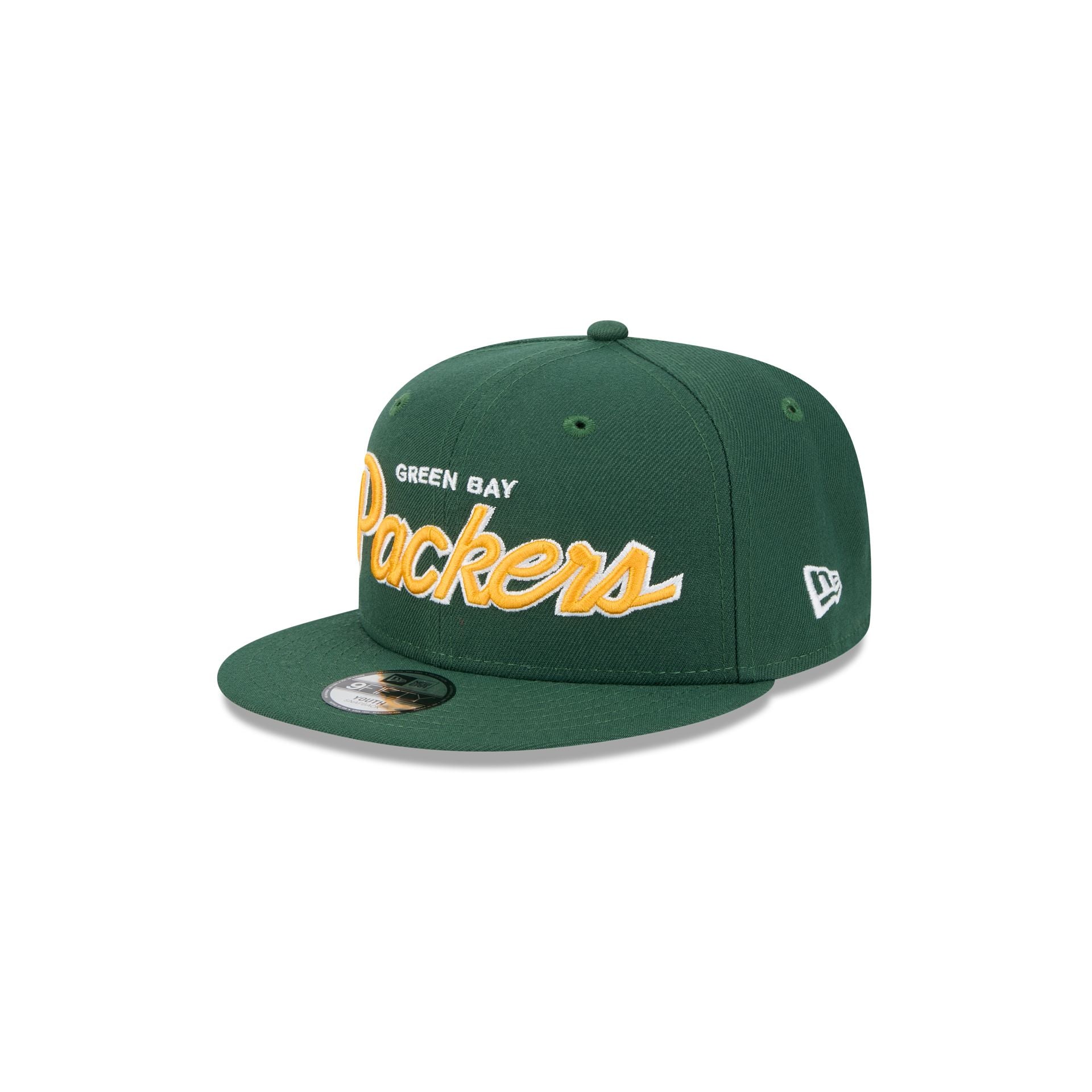 Green Bay Packers Script Kids 9FIFTY Snapback Hat - Image 3