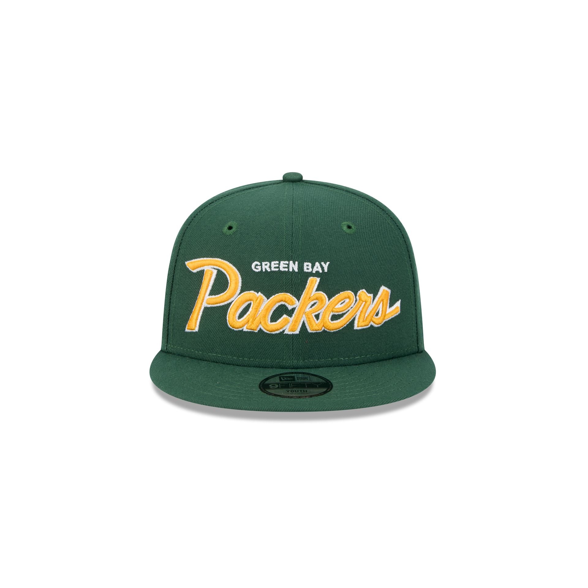 Green Bay Packers Script Kids 9FIFTY Snapback Hat - Image 2