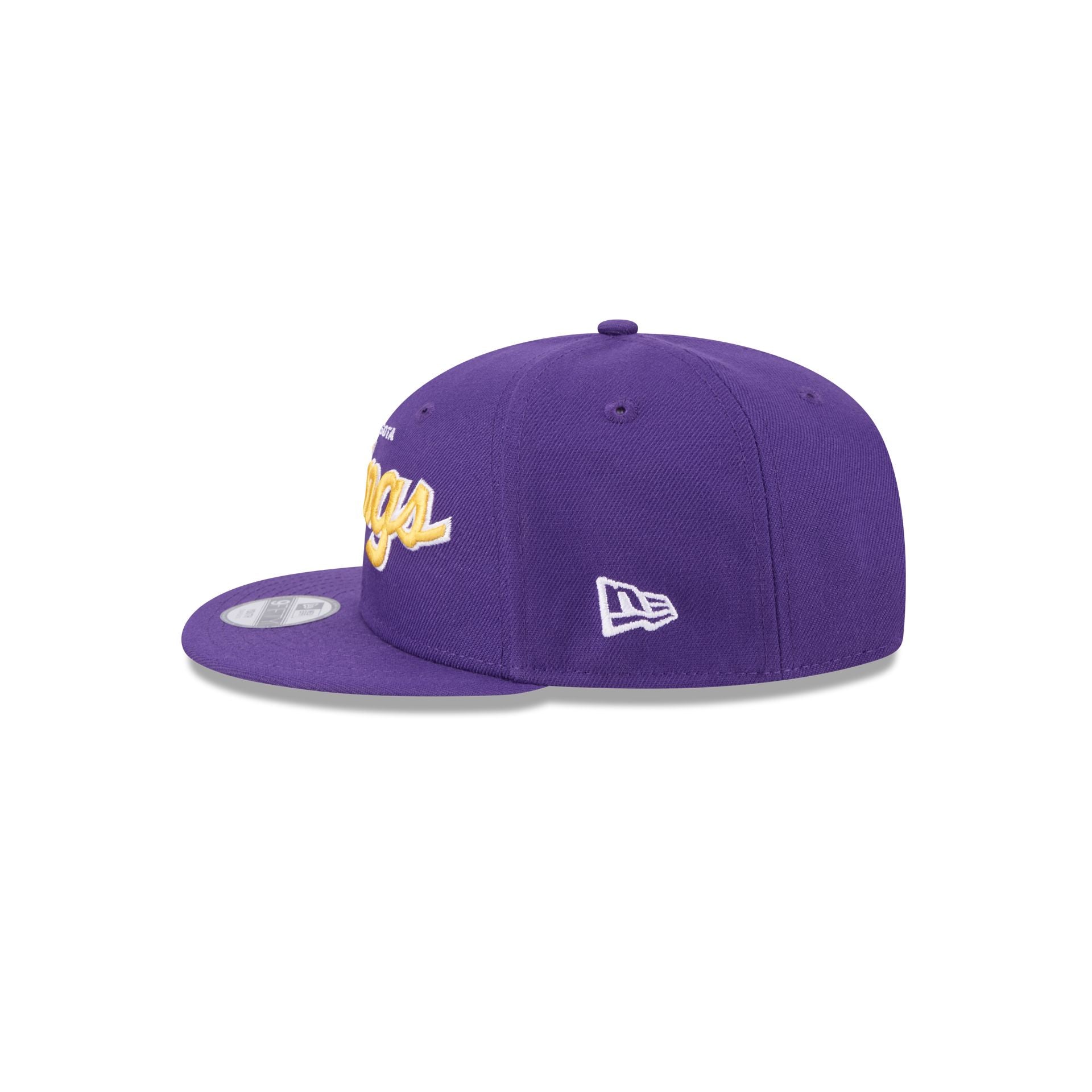 Minnesota Vikings Script Kids 9FIFTY Snapback Hat - Image 5