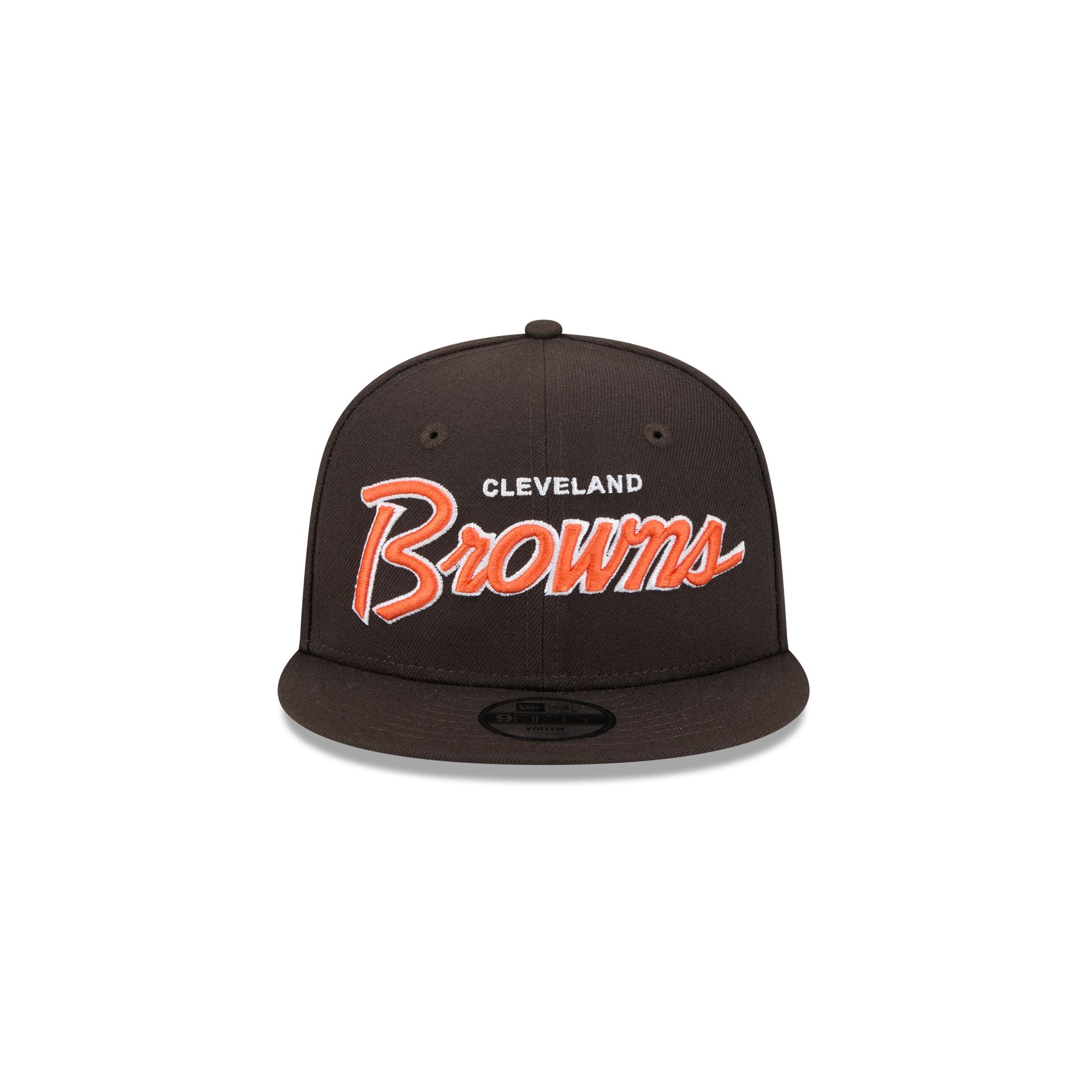 Cleveland Browns Script Kids 9FIFTY Snapback Hat - Image 2