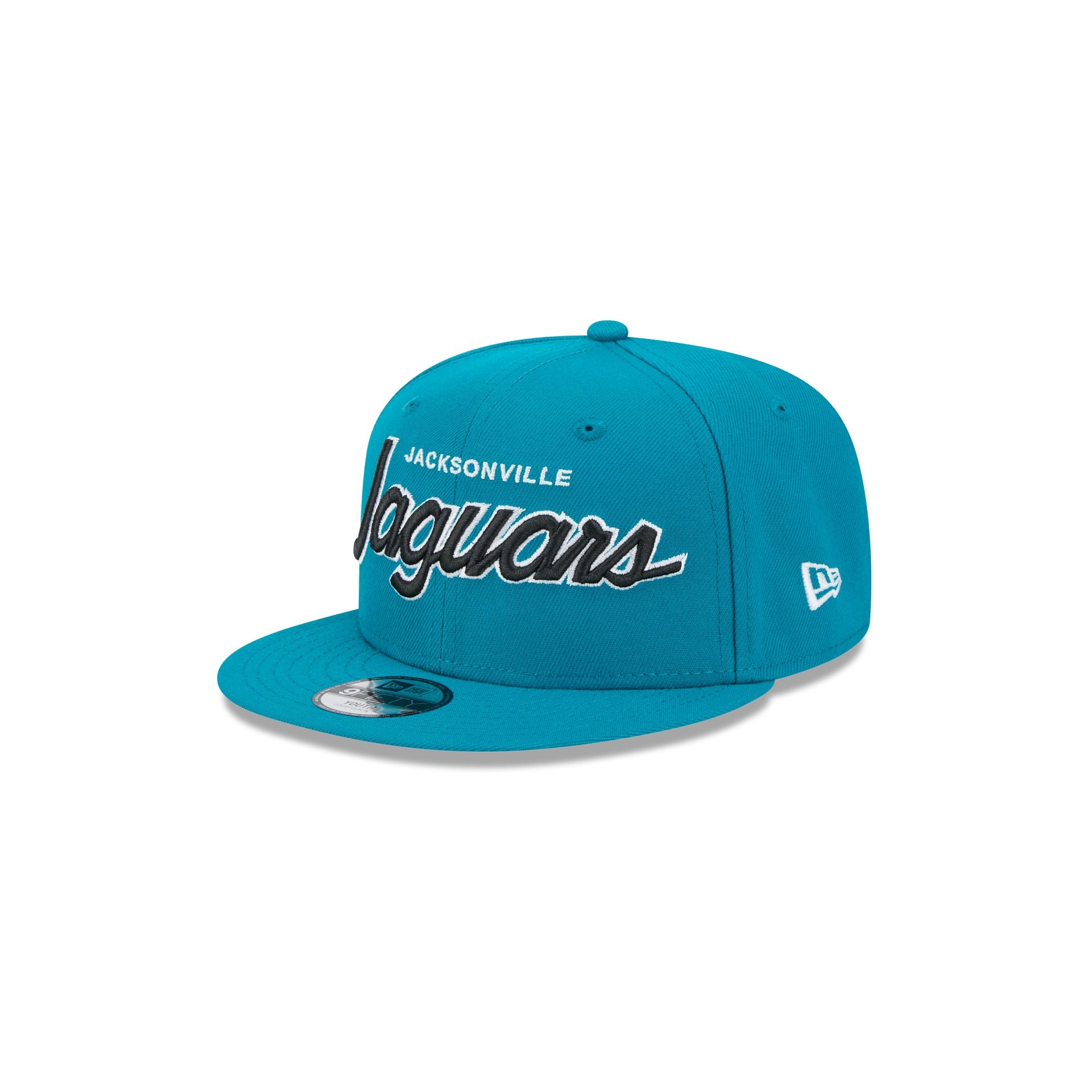 Jacksonville Jaguars Script Kids 9FIFTY Snapback Hat - Image 3