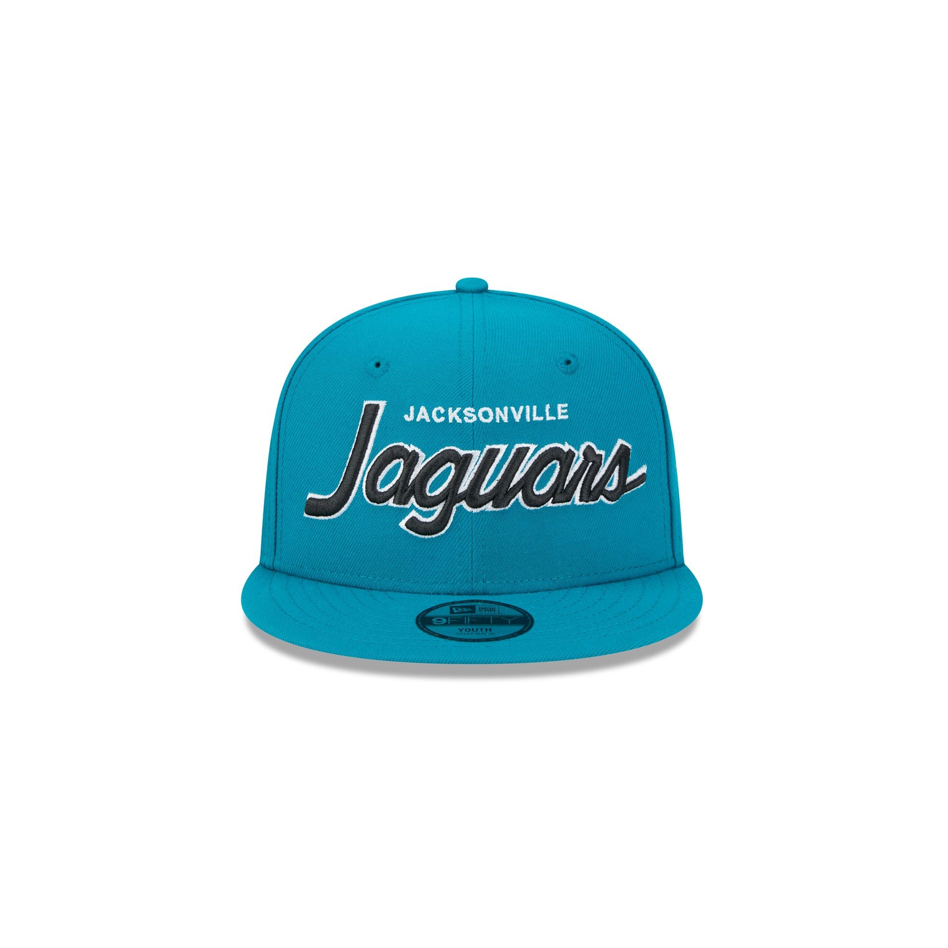 Jacksonville Jaguars Script Kids 9FIFTY Snapback Hat - Image 2