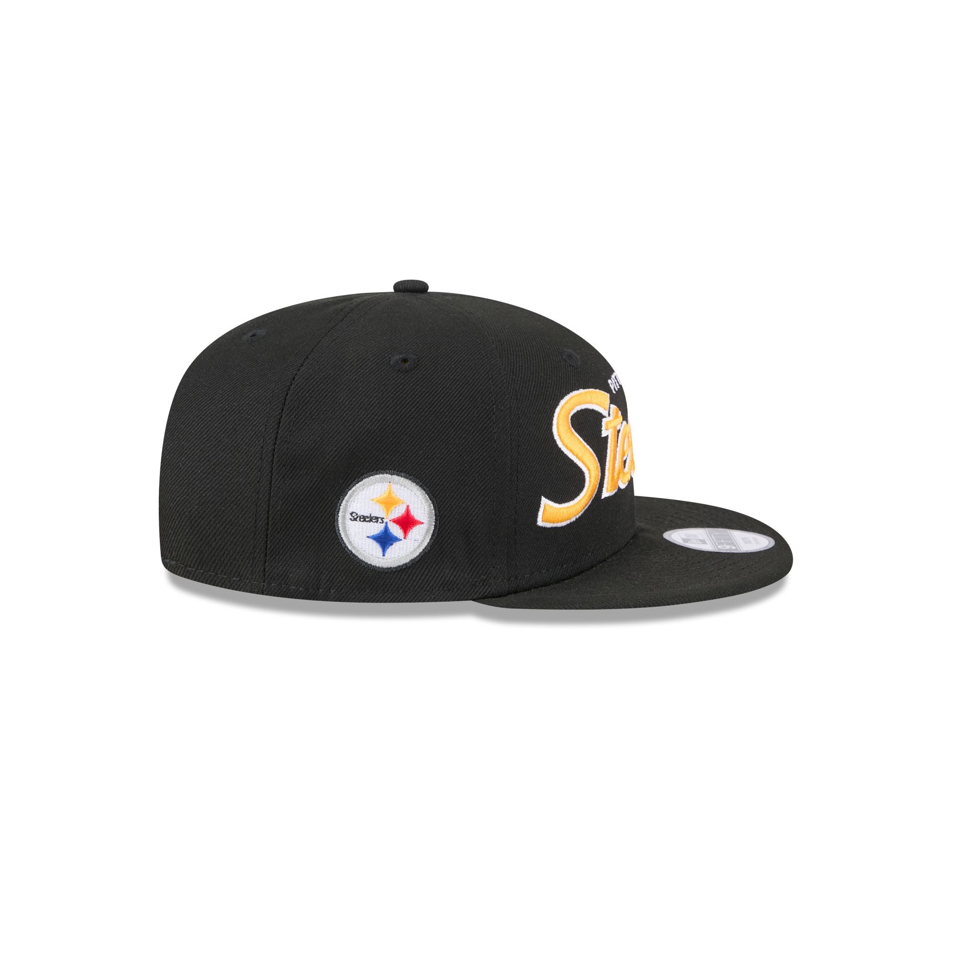 Pittsburgh Steelers Script Kids 9FIFTY Snapback Hat - Image 4