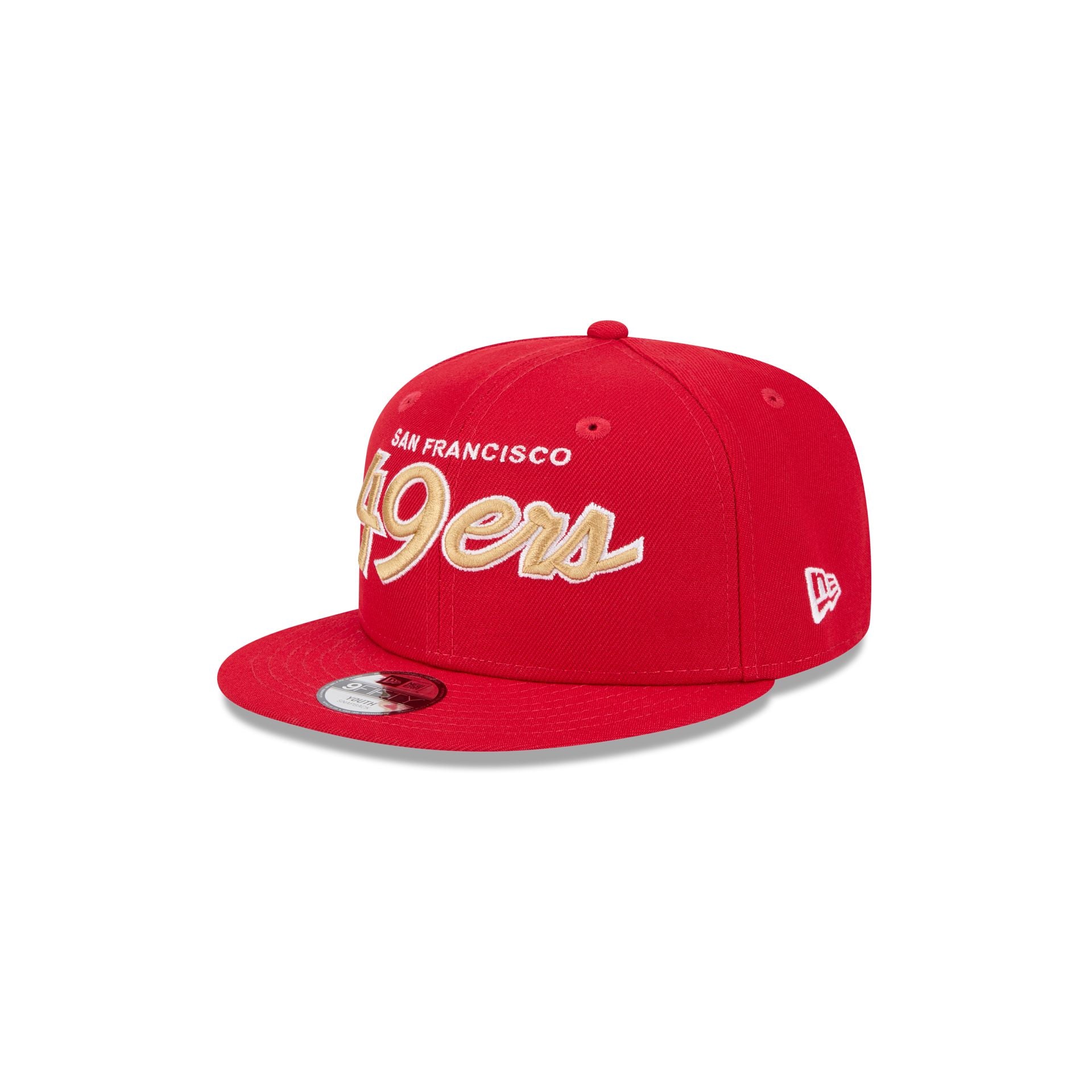 San Francisco 49ers Script Kids 9FIFTY Snapback Hat - Image 3