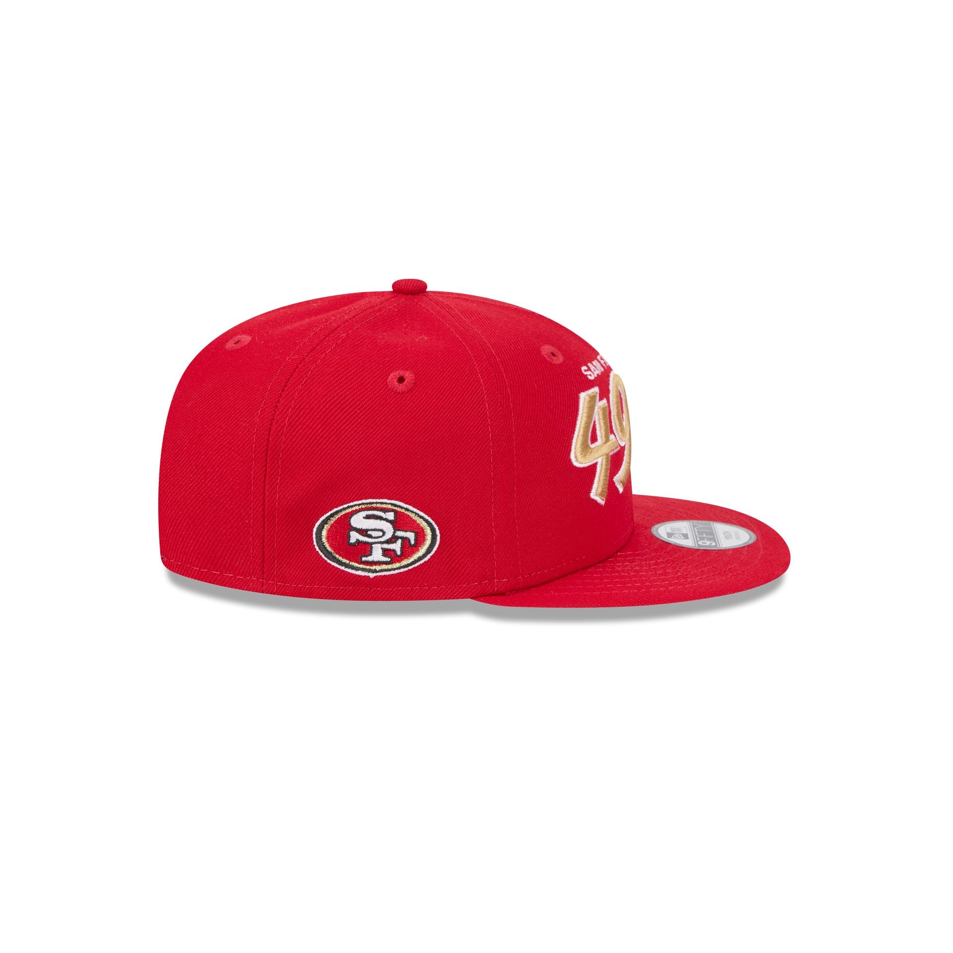 San Francisco 49ers Script Kids 9FIFTY Snapback Hat - Image 4
