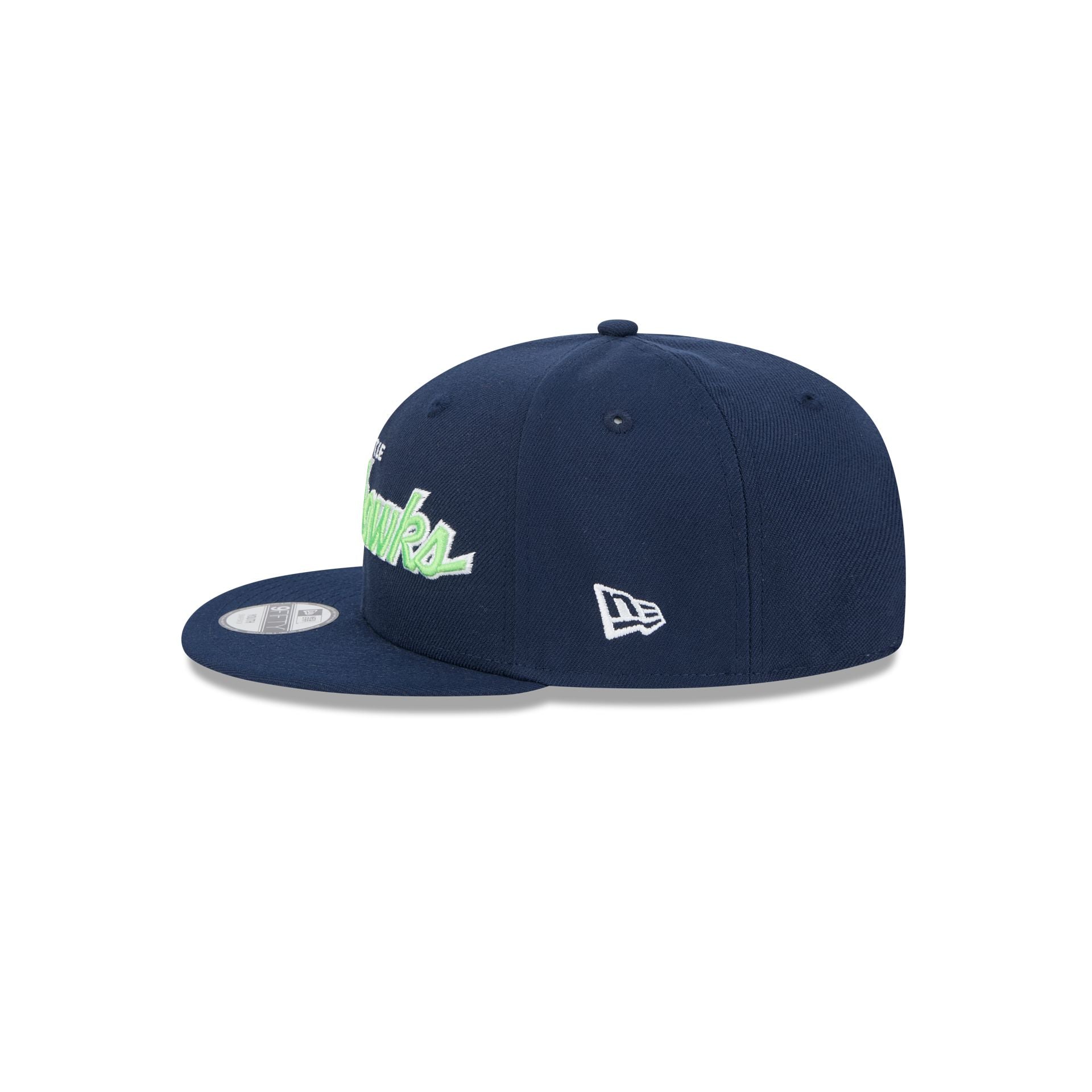 Seattle Seahawks Script Kids 9FIFTY Snapback Hat - Image 5
