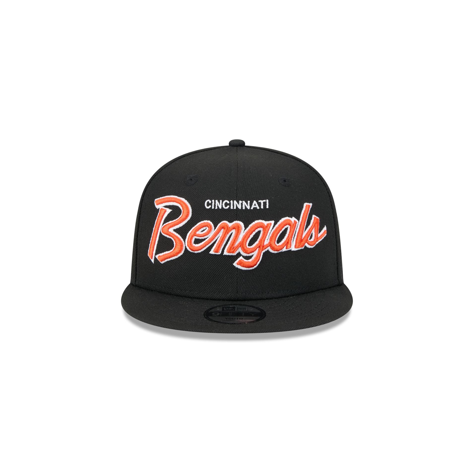 Cincinnati Bengals Script Kids 9FIFTY Snapback Hat - Image 2