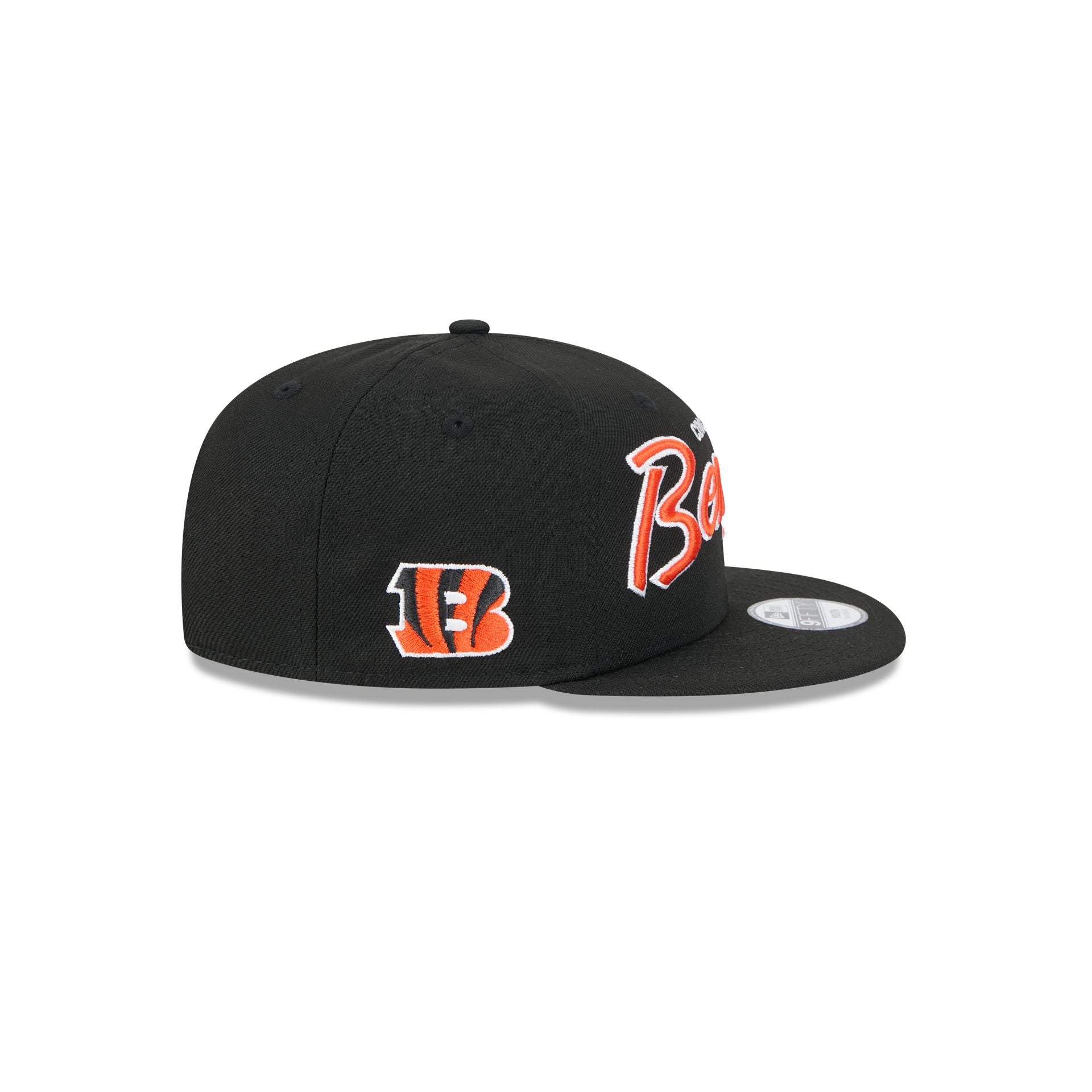 Cincinnati Bengals Script Kids 9FIFTY Snapback Hat - Image 4