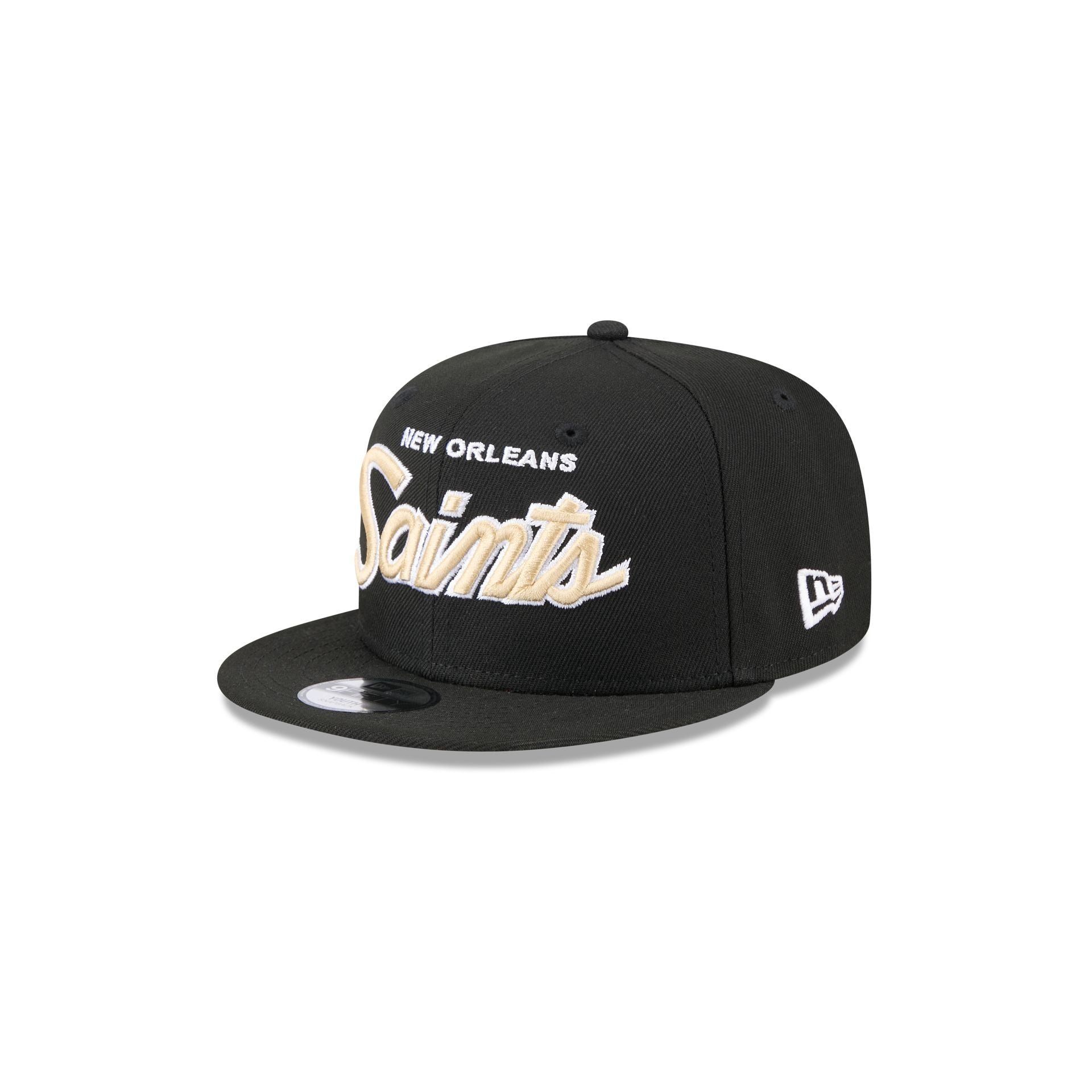 New Orleans Saints Script Kids 9FIFTY Snapback Hat - Image 3