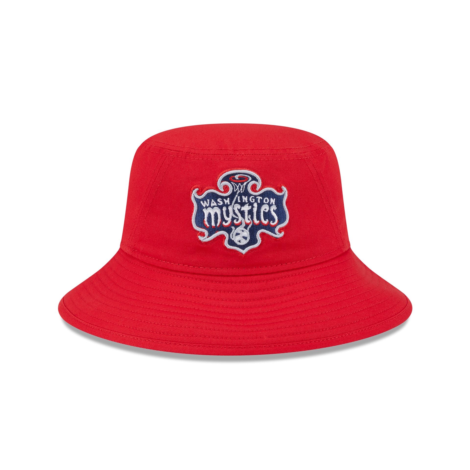 Washington Mystics Red Bucket Hat Hat - Image 2