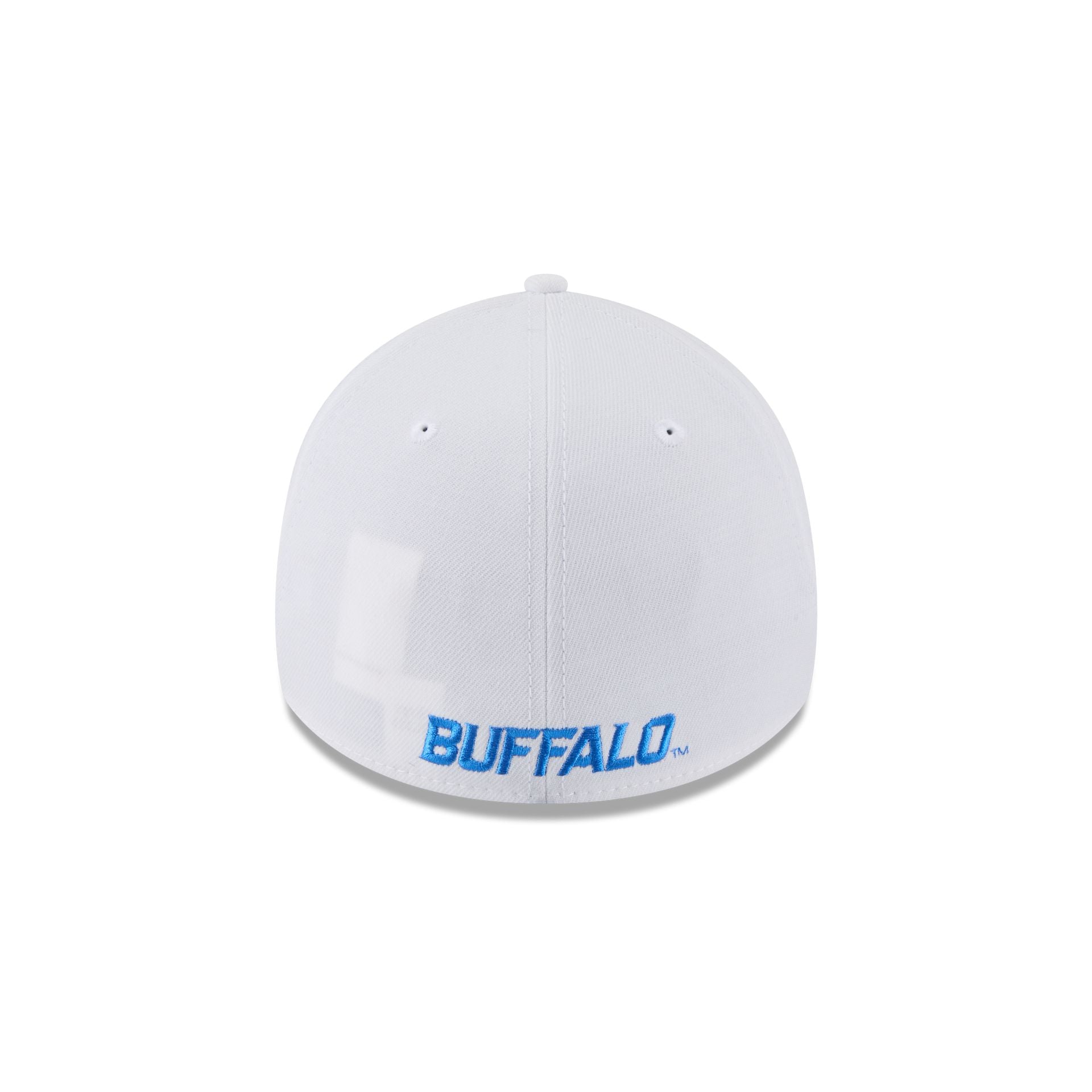 Buffalo Bulls Optic White 39THIRTY Stretch Fit Hat - Image 6