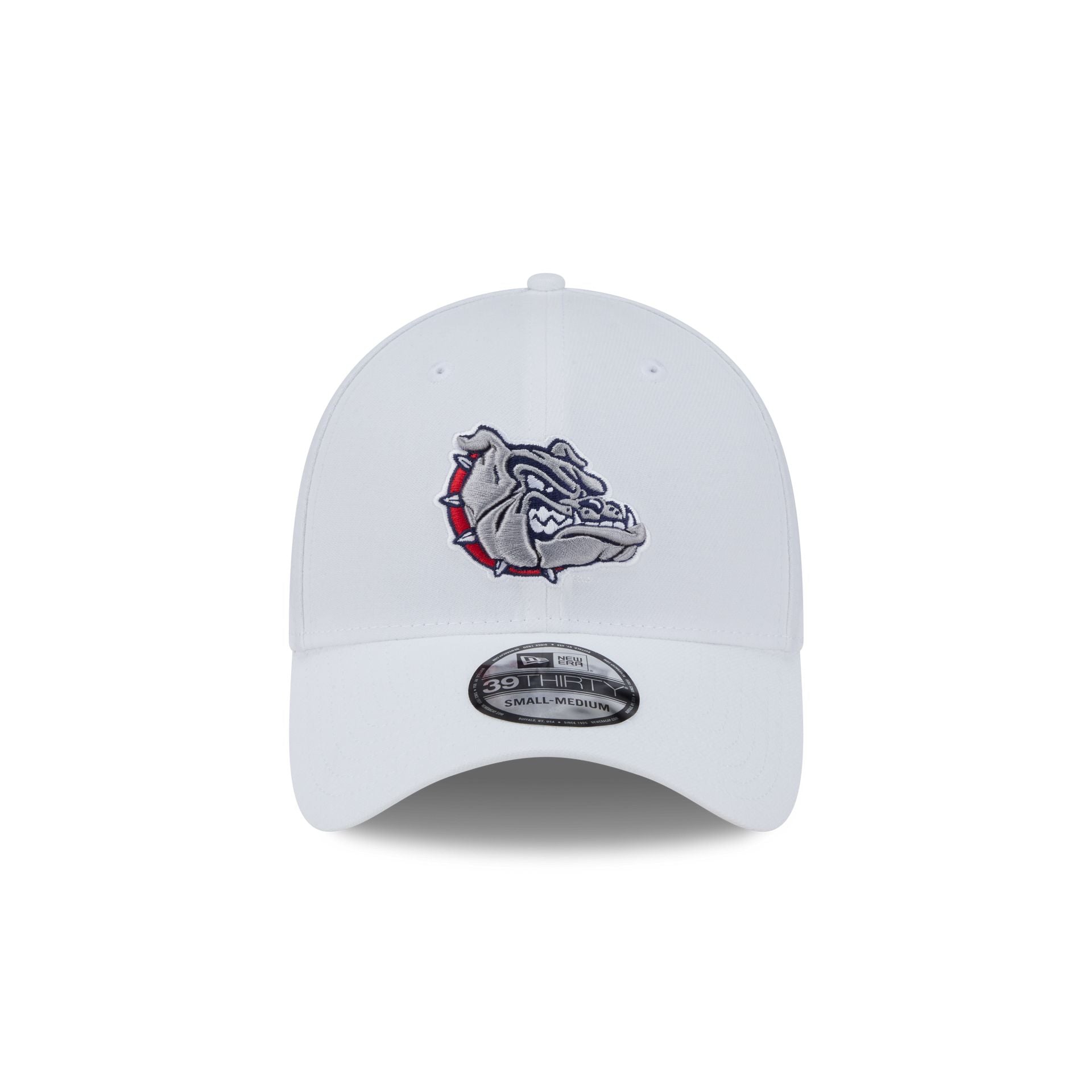 Gonzaga Bulldogs Optic White 39THIRTY Stretch Fit Hat - Image 2