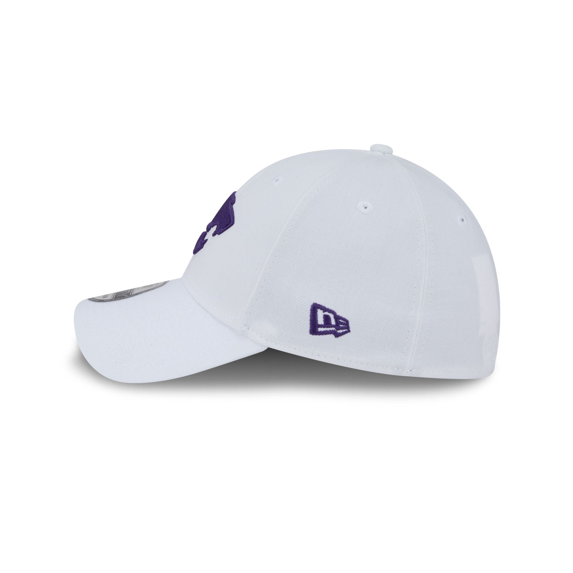 Kansas State Wildcats Optic White 39THIRTY Stretch Fit Hat - Image 4