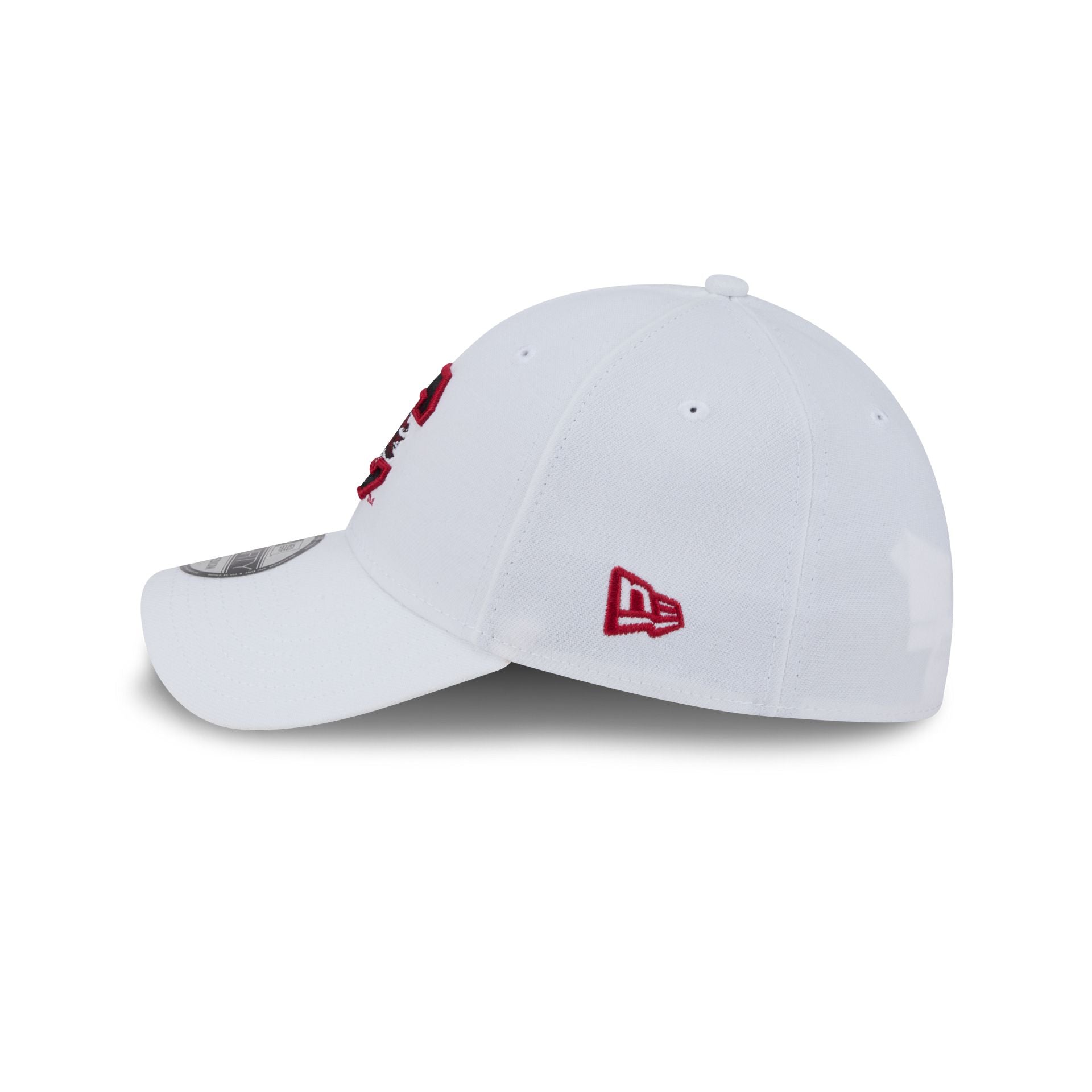 South Carolina Gamecocks Optic White 39THIRTY Stretch Fit Hat - Image 4